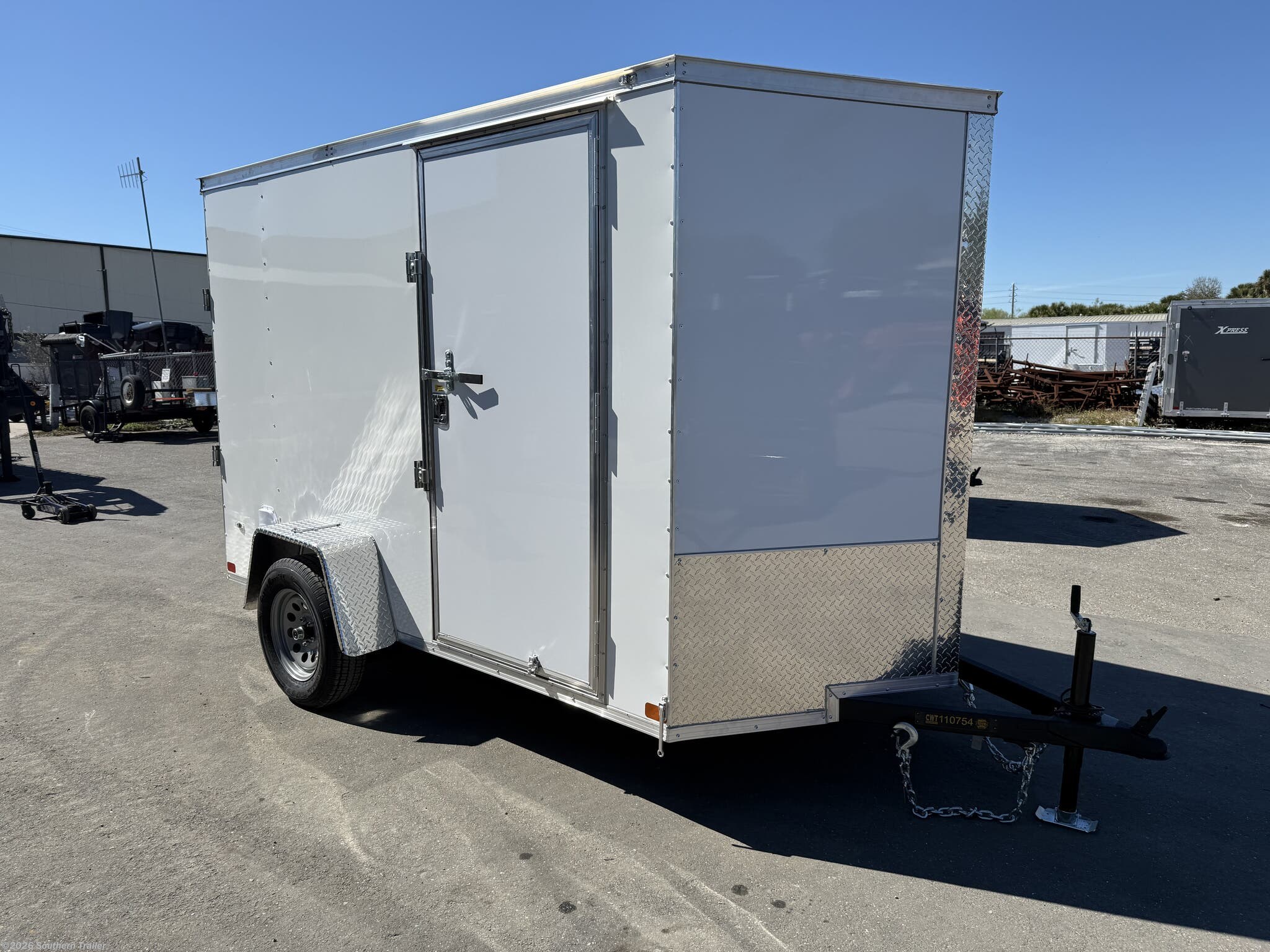2026 Covered Wagon 6X10 Single Axle Enclosed Cargo Trailer 2990 GVWR - New Cargo Trailer for sale by Southern Trailer in Englewood, Florida