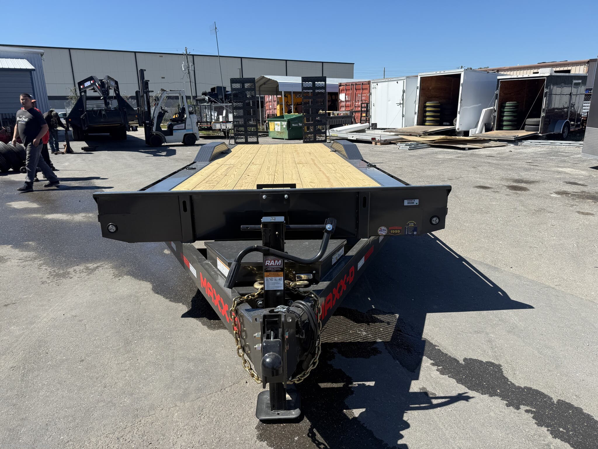 New 2026 MAXX-D 102X26 Equipment Trailer 17.5K GVWR available in Englewood, Florida