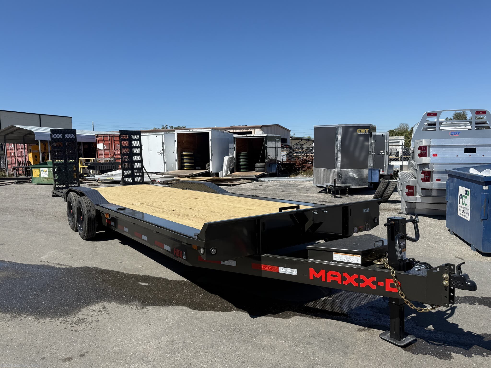 2026 MAXX-D 102X26 Equipment Trailer 17.5K GVWR - New Equipment Trailer for sale by Southern Trailer in Englewood, Florida