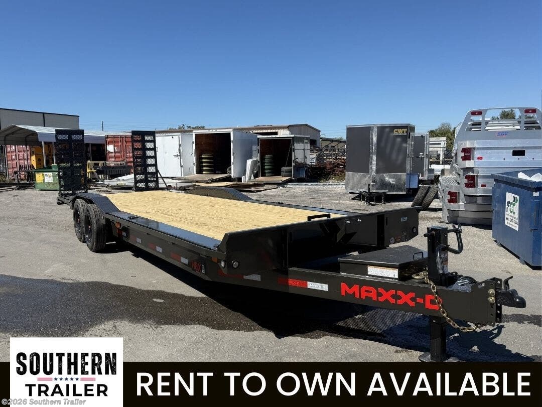 2026 MAXX-D 102X26 Equipment Trailer 17.5K GVWR