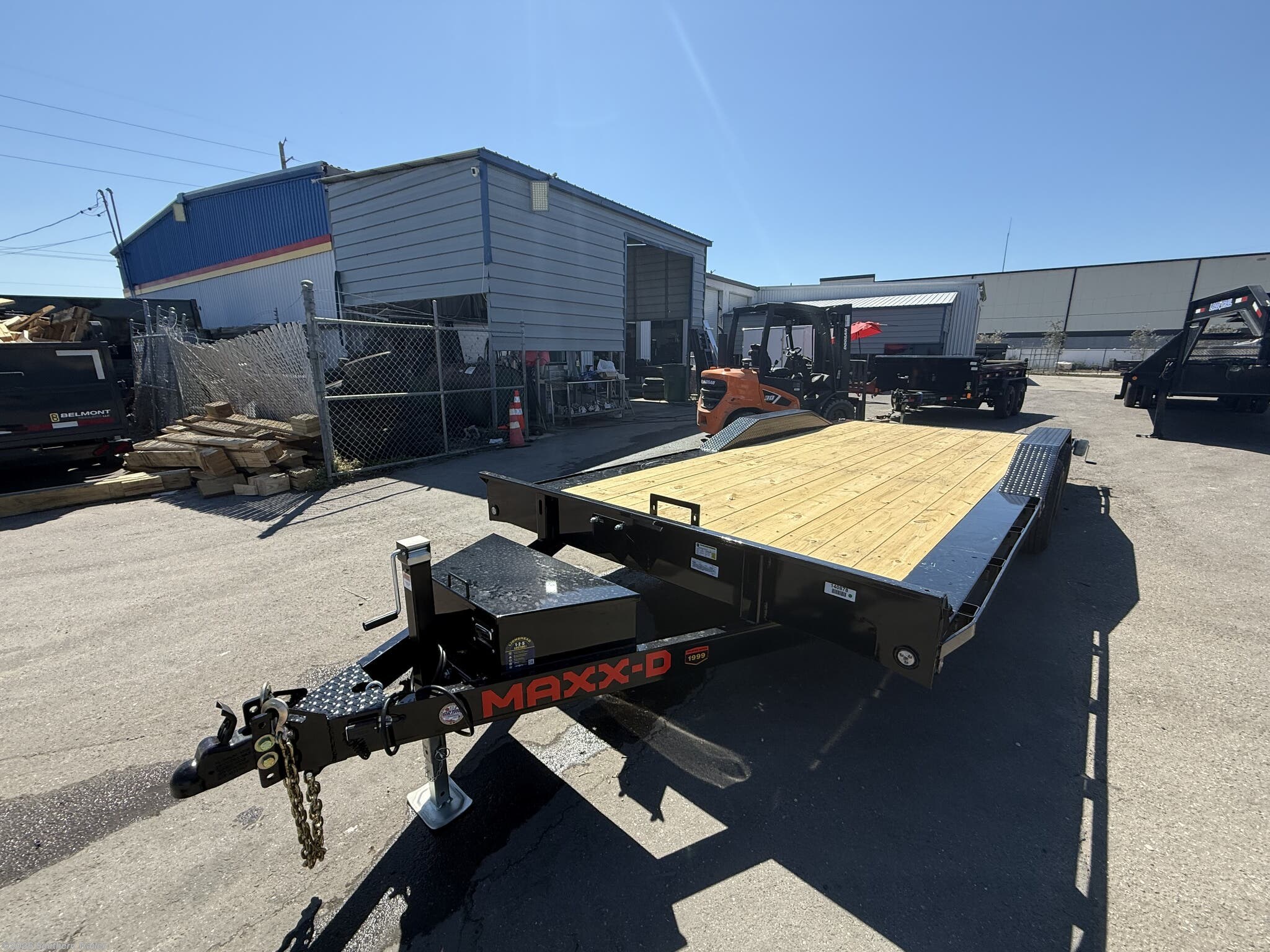 2026 102X20 Equipment Trailer 9990 GVWR by MAXX-D from Southern Trailer in Englewood, Florida