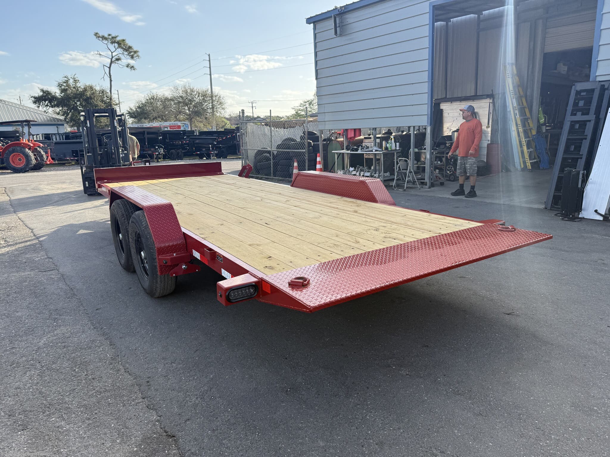 New 2026 Load Trail TM 83X20 Powered Full Tilt Equipment Trailer 14K GVWR available in Englewood, Florida