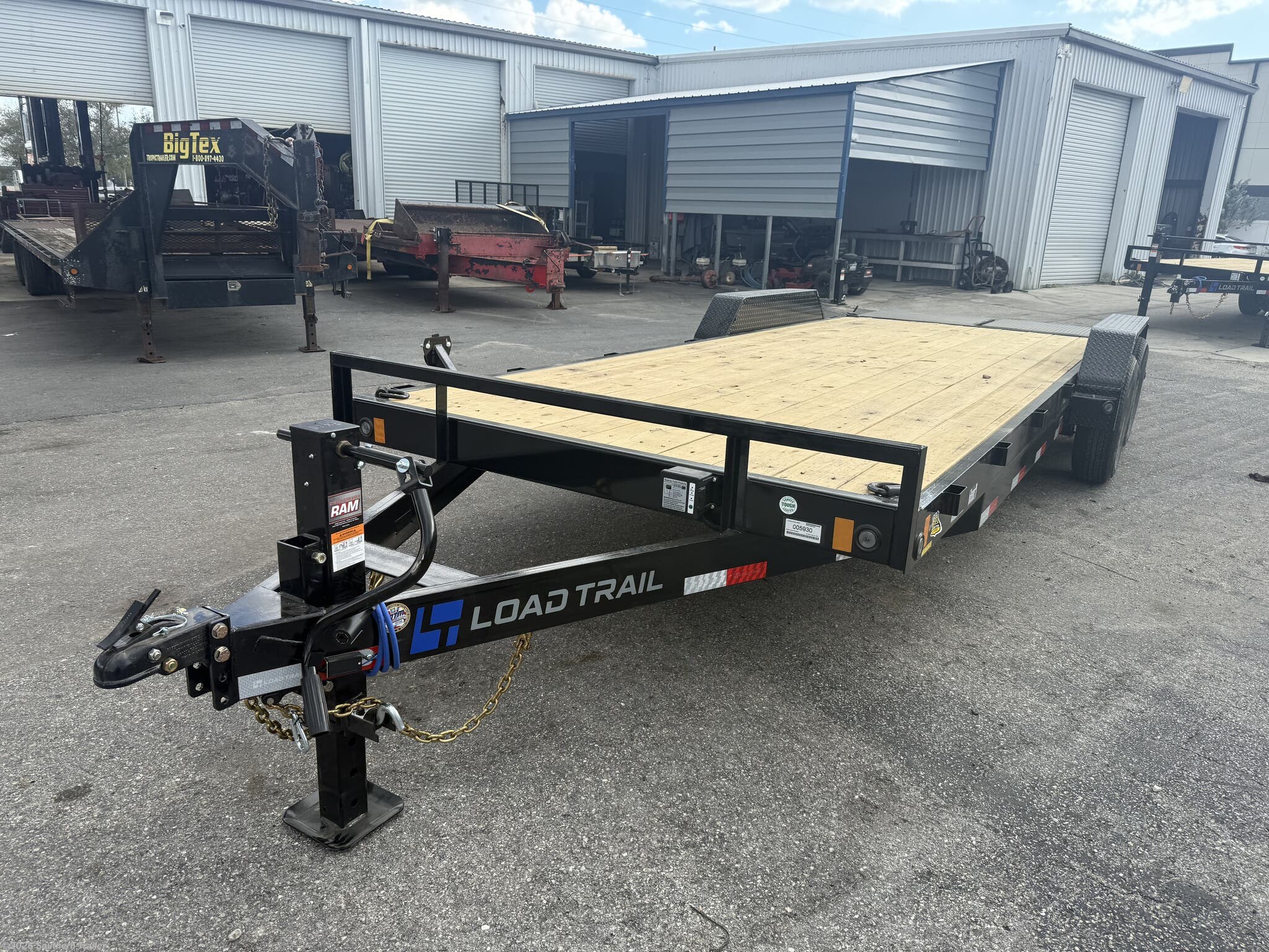 2026 Load Trail CH 83X22 Equipment Trailer w/MAX Ramps 14K GVWR