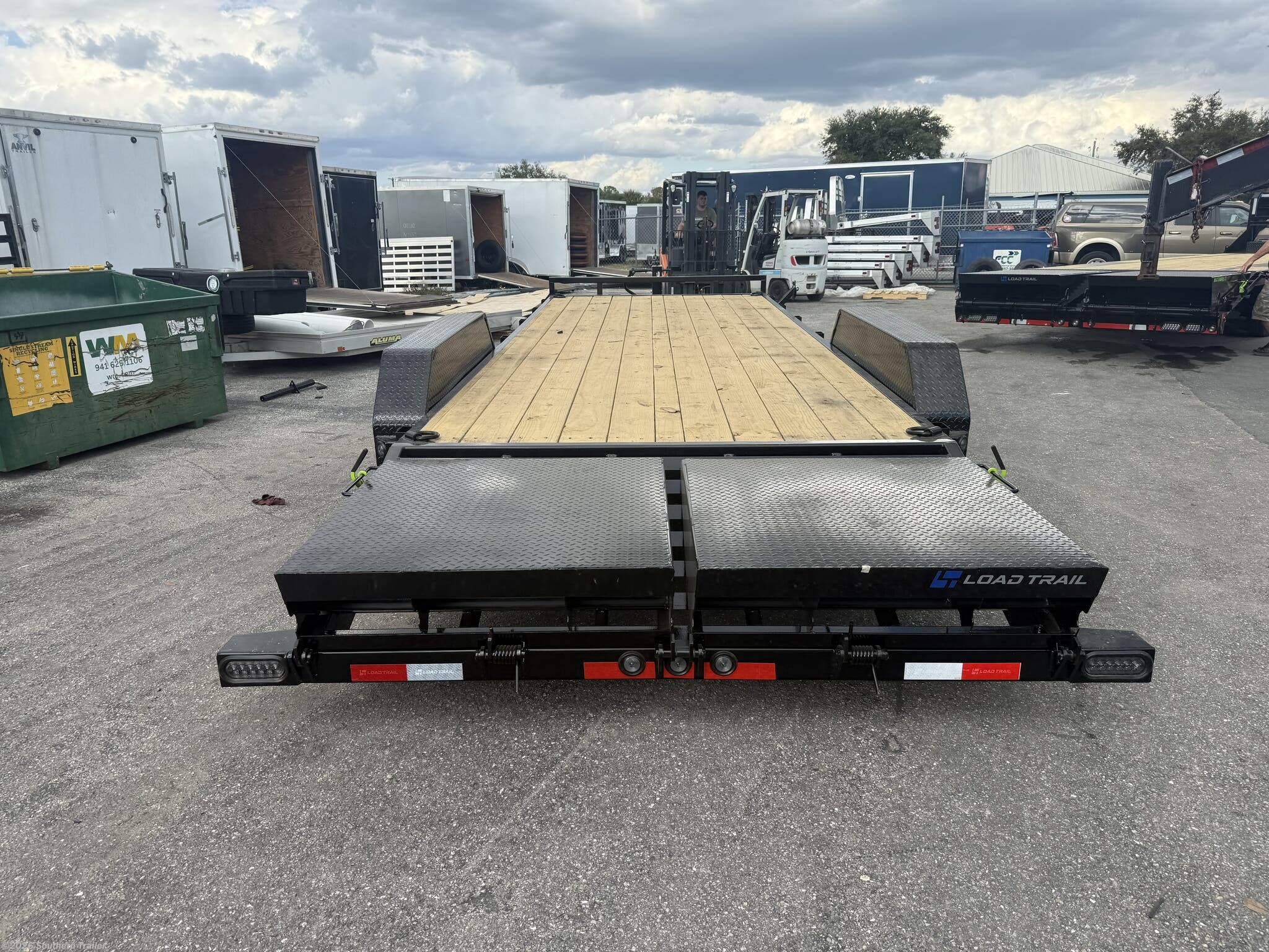 New 2026 Load Trail CH 83X22 Equipment Trailer w/MAX Ramps 14K GVWR available in Englewood, Florida