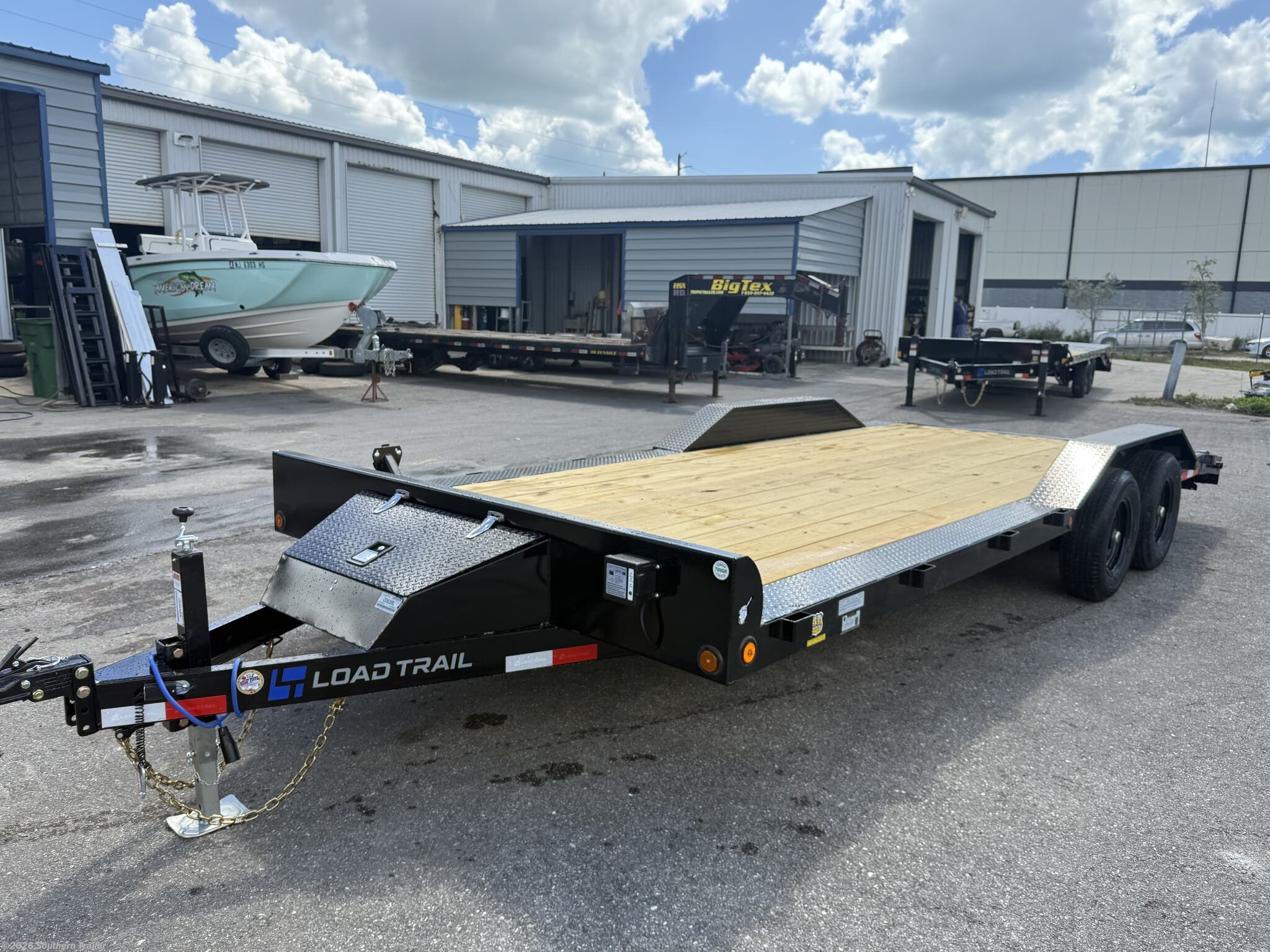 2026 Load Trail CH 102X20 Drive Over Fender Equipment Trailer 9.9K