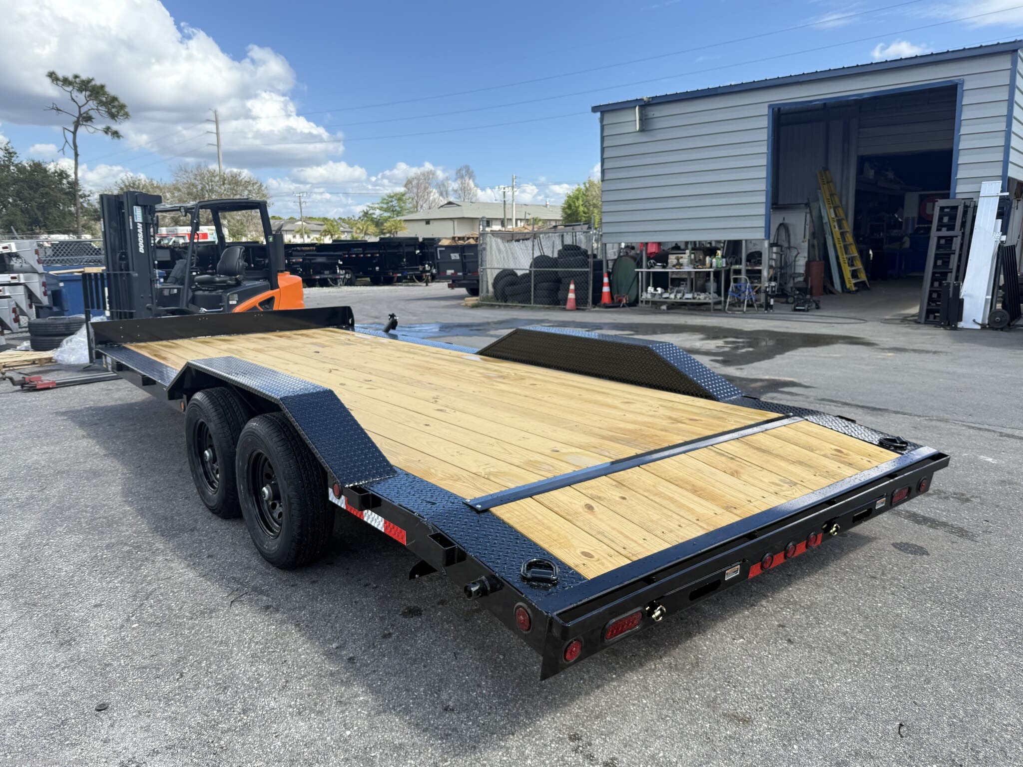 New 2026 Load Trail CH 102X20 Drive Over Fender Equipment Trailer 9.9K available in Englewood, Florida