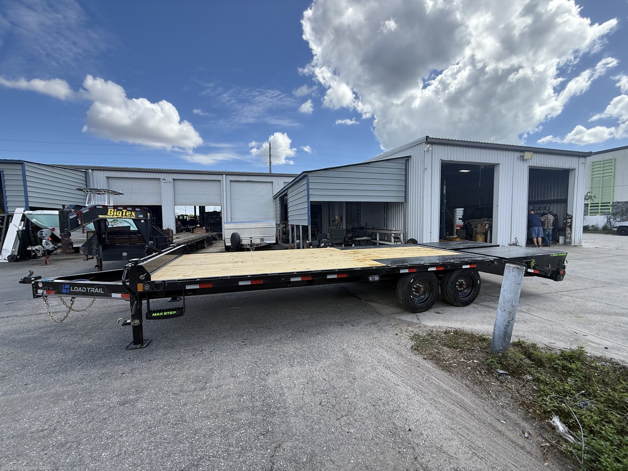 2026 Load Trail PS 102X24 Deckover Trailer w/MAX Ramps 16K GVWR - New Deckover/Flat Deck Trailer for sale by Southern Trailer in Englewood, Florida