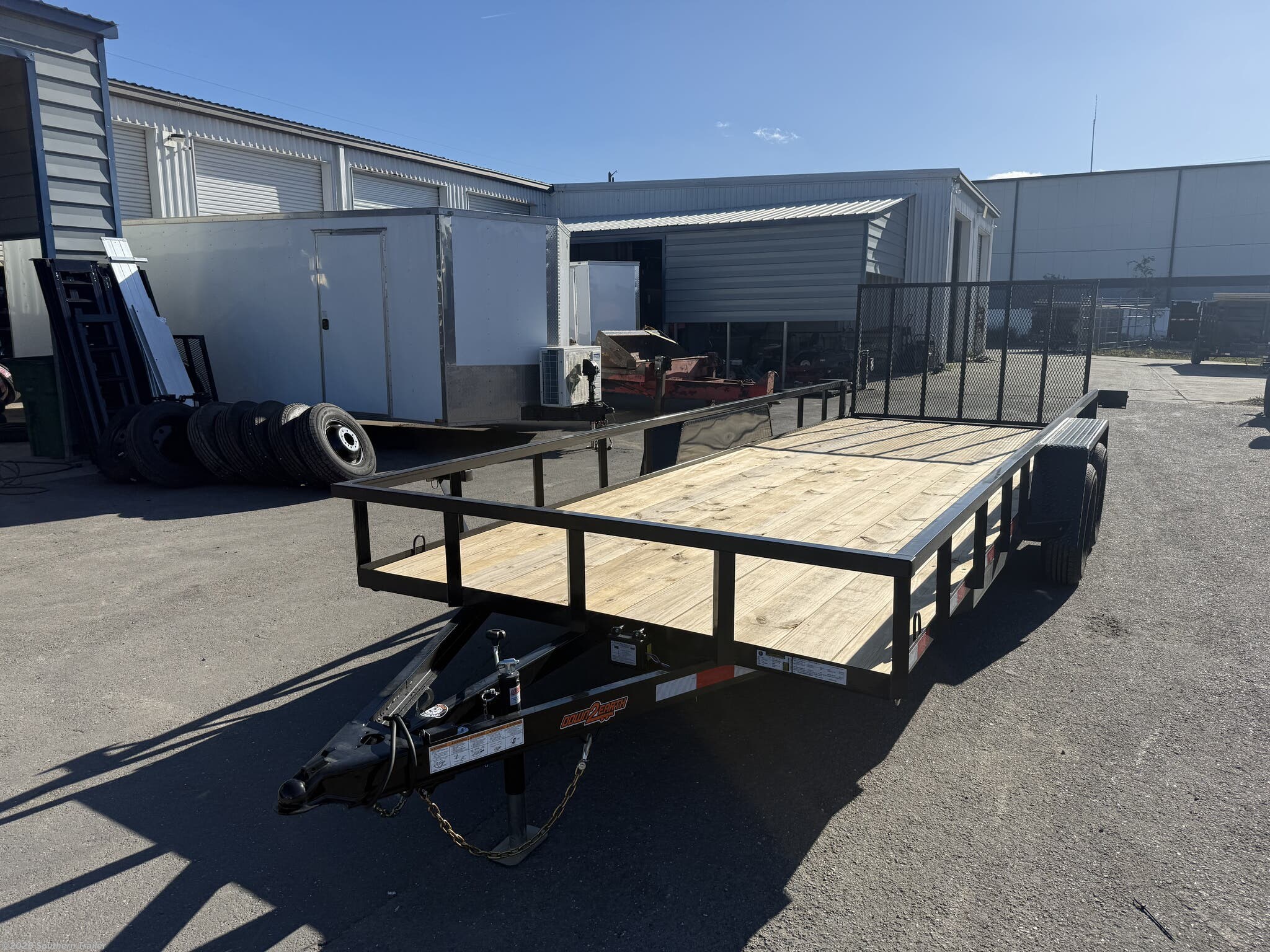 2026 Down 2 Earth 82X20 HD Tandem Axle Utility Trailer 9.9K GVWR