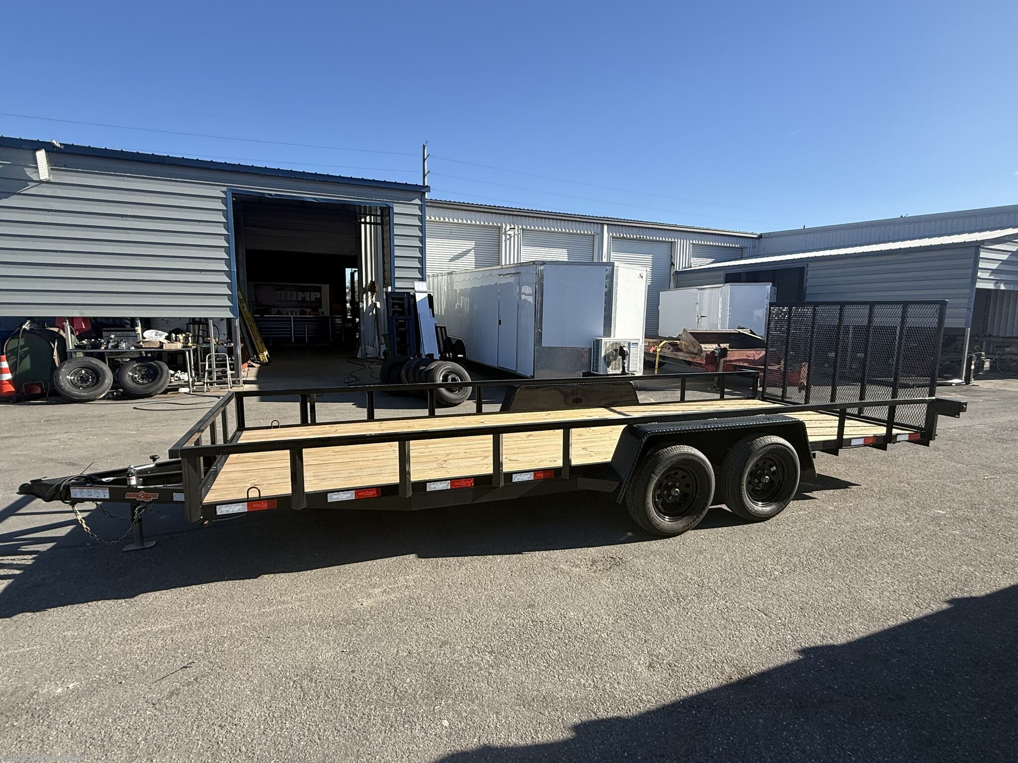 2026 82X20 HD Tandem Axle Utility Trailer 9.9K GVWR by Down 2 Earth from Southern Trailer in Englewood, Florida