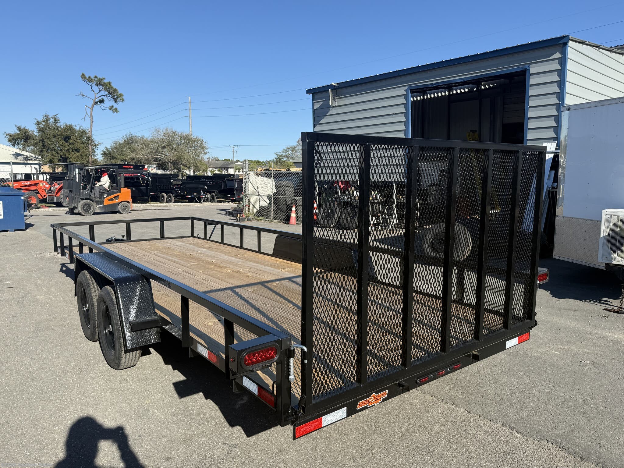 New 2026 Down 2 Earth 82X20 HD Tandem Axle Utility Trailer 9.9K GVWR available in Englewood, Florida