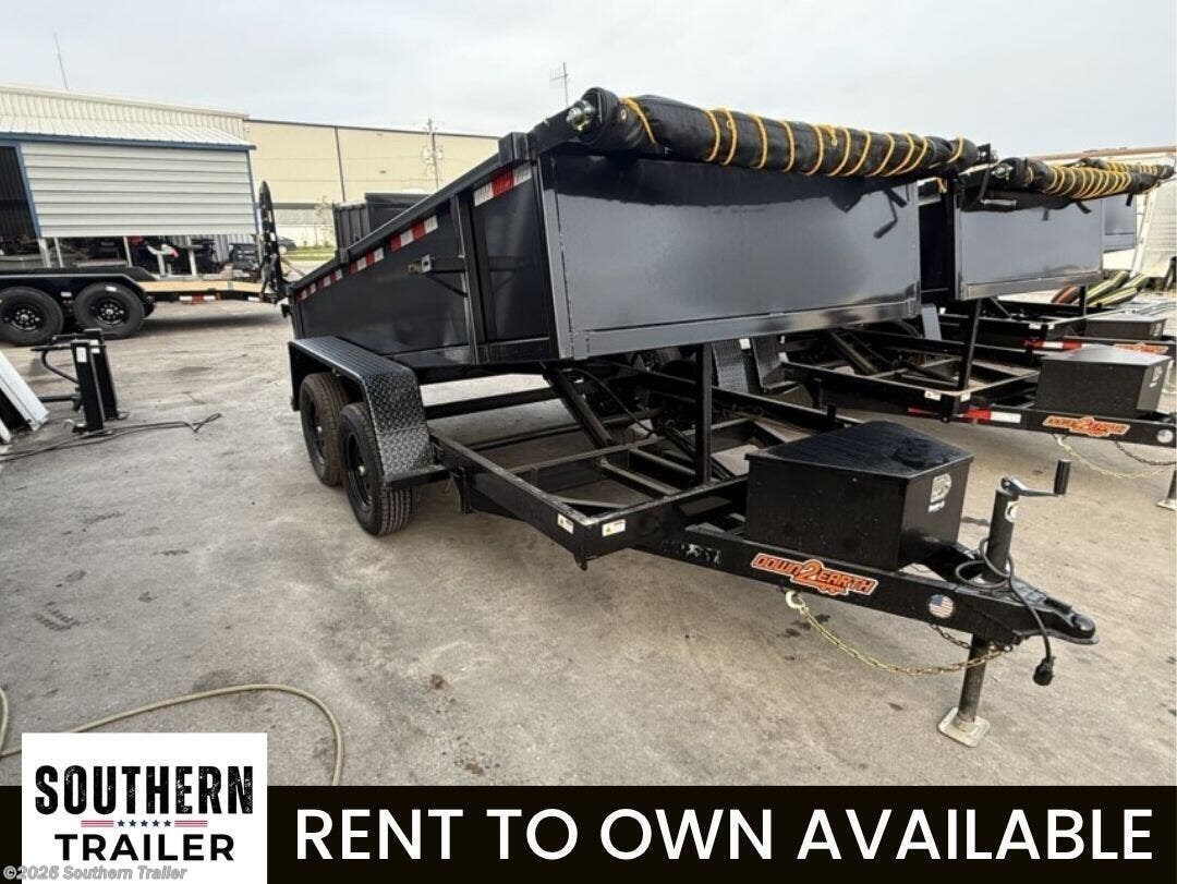2026 Down 2 Earth 6X12 E Series Dump Trailer 9990 GVWR