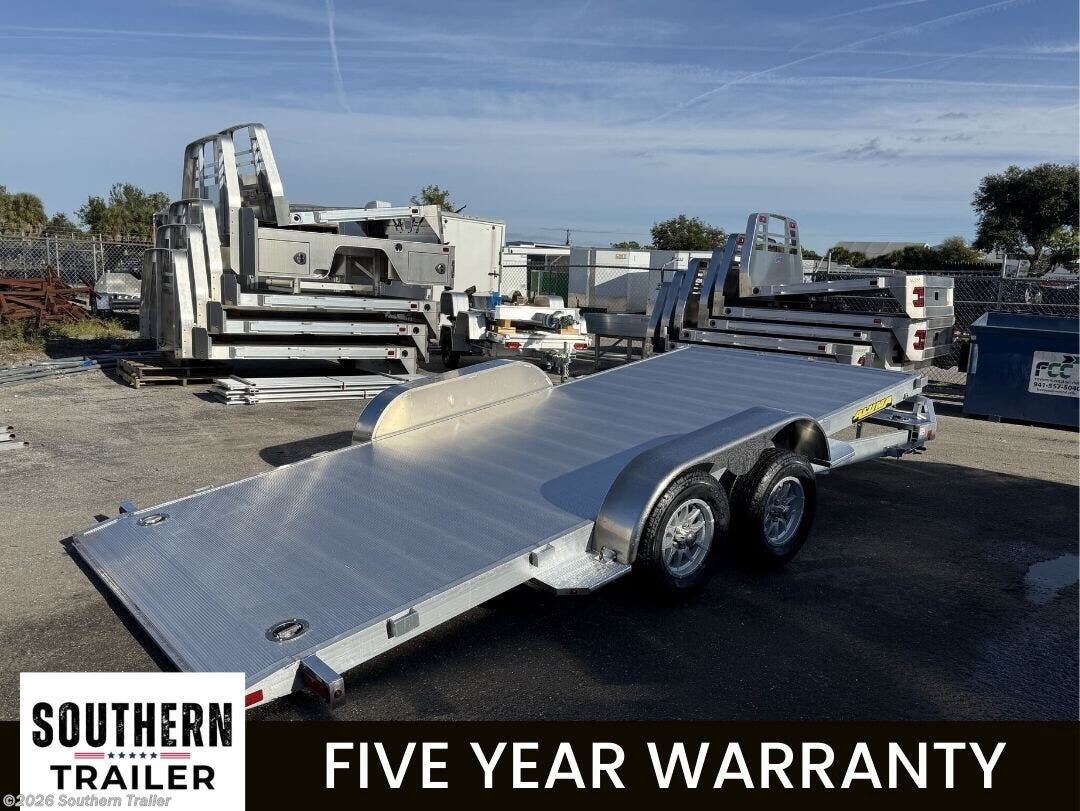 2027 Aluma 8216 Tilt 16' Aluminum Tilt Car Hauler Trailer