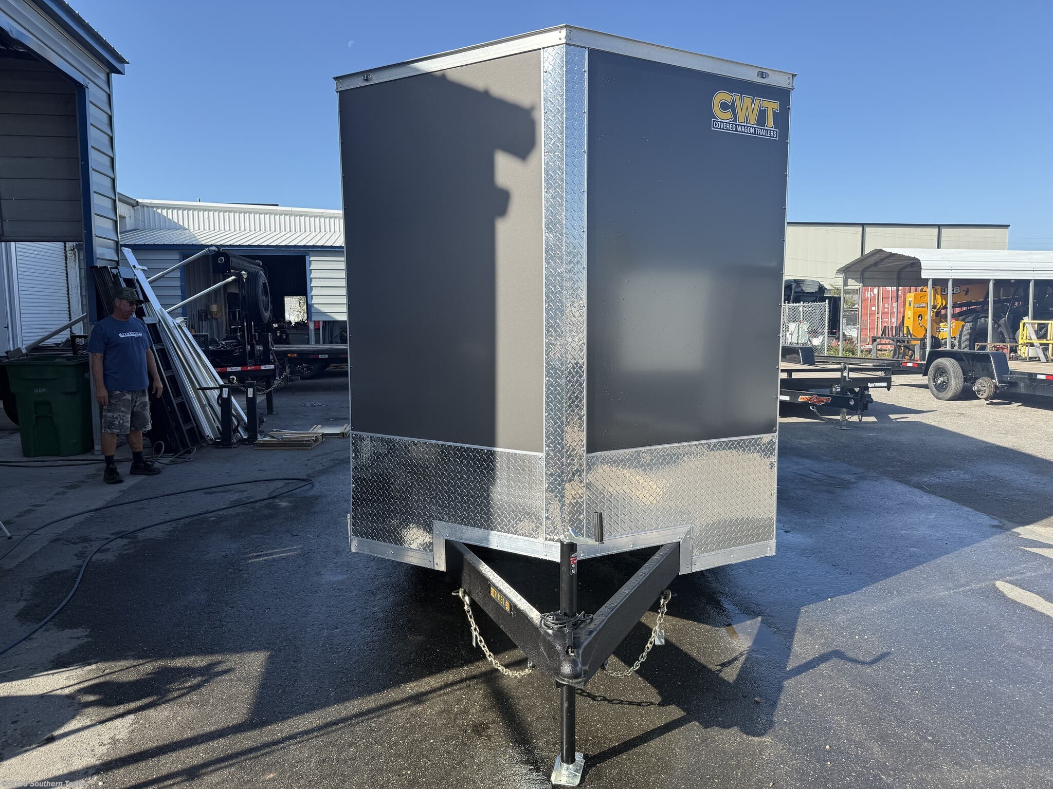 2026 7X12 Single Axle Enclosed Cargo Trailer 2990 GVWR by Covered Wagon from Southern Trailer in Englewood, Florida
