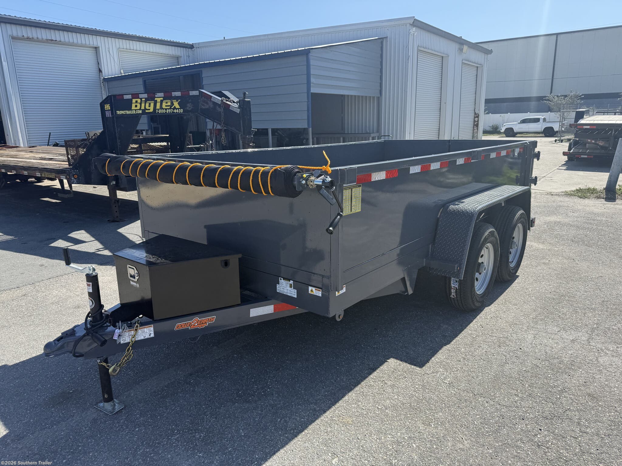 2026 Down 2 Earth 6X12 E Series Dump Trailer 9990 GVWR