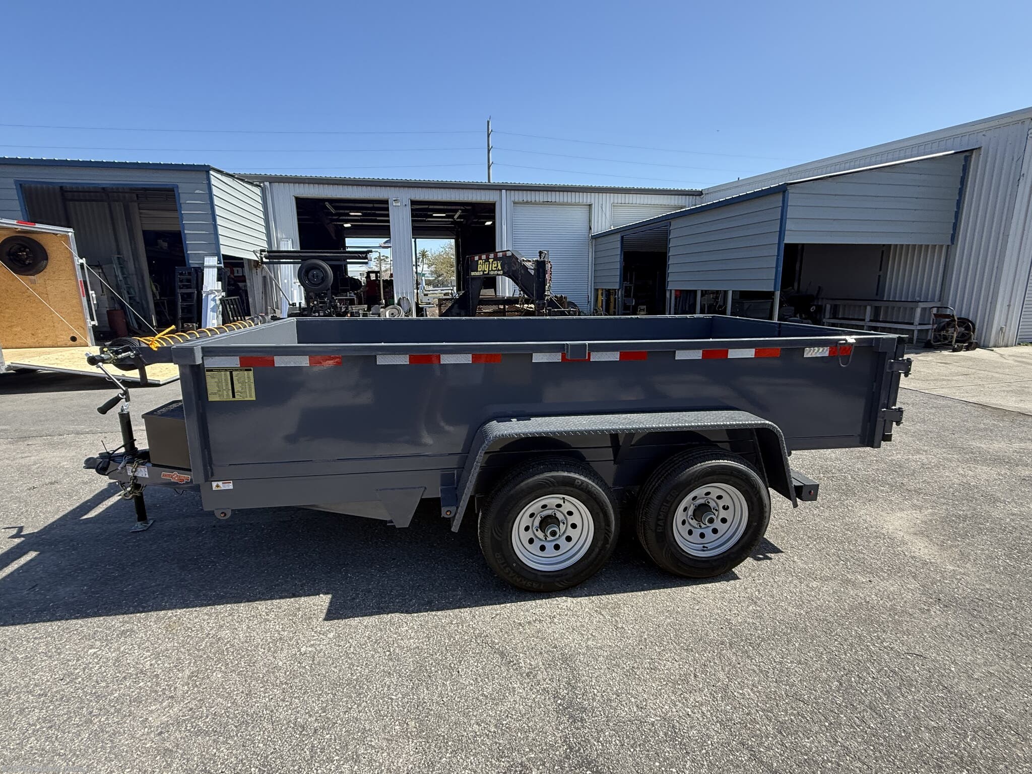 New 2026 Down 2 Earth 6X12 E Series Dump Trailer 9990 GVWR available in Englewood, Florida