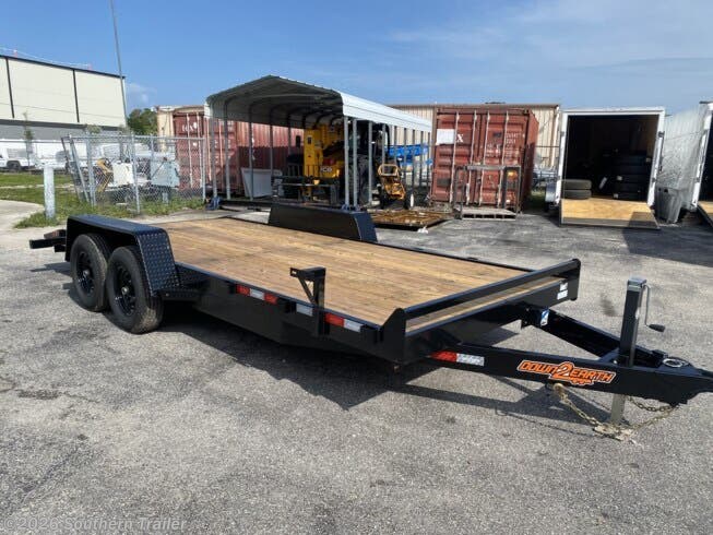 2026 Down 2 Earth 82X18 HD Flatbed Car Hauler Trailer 9990 LB GVWR - New Car Hauler Trailer for sale by Southern Trailer in Englewood, Florida