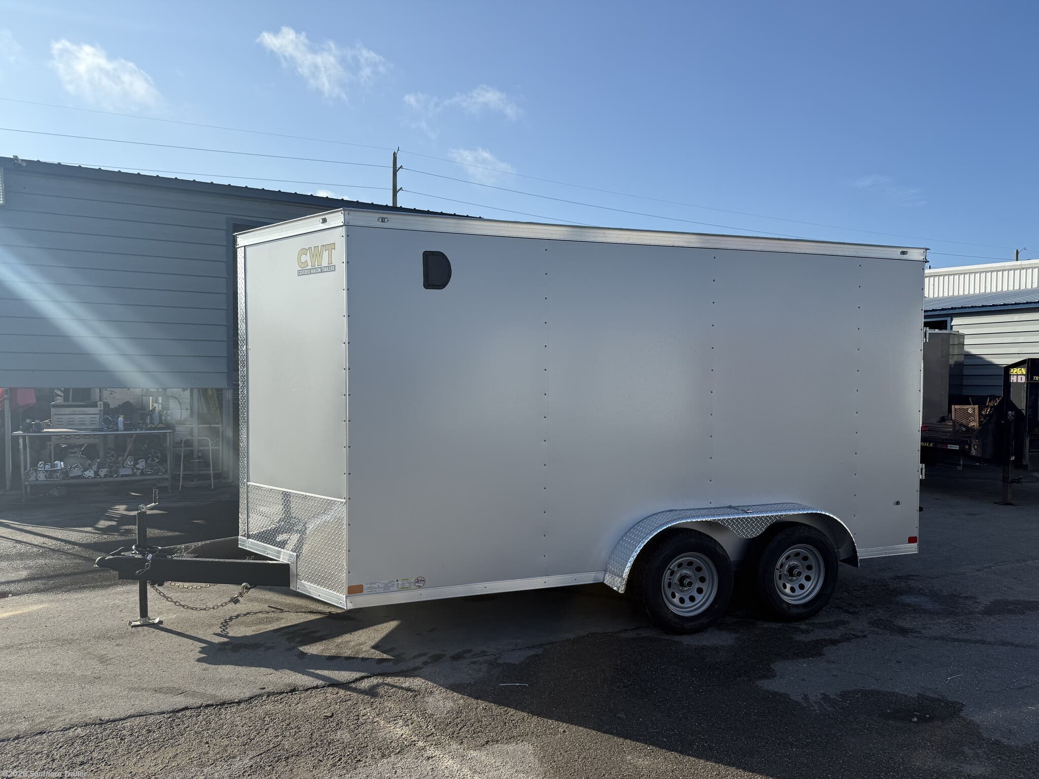 New 2026 Covered Wagon Goldmine 7X14 Extra Tall Enclosed Cargo Trailer 7K GVWR available in Englewood, Florida