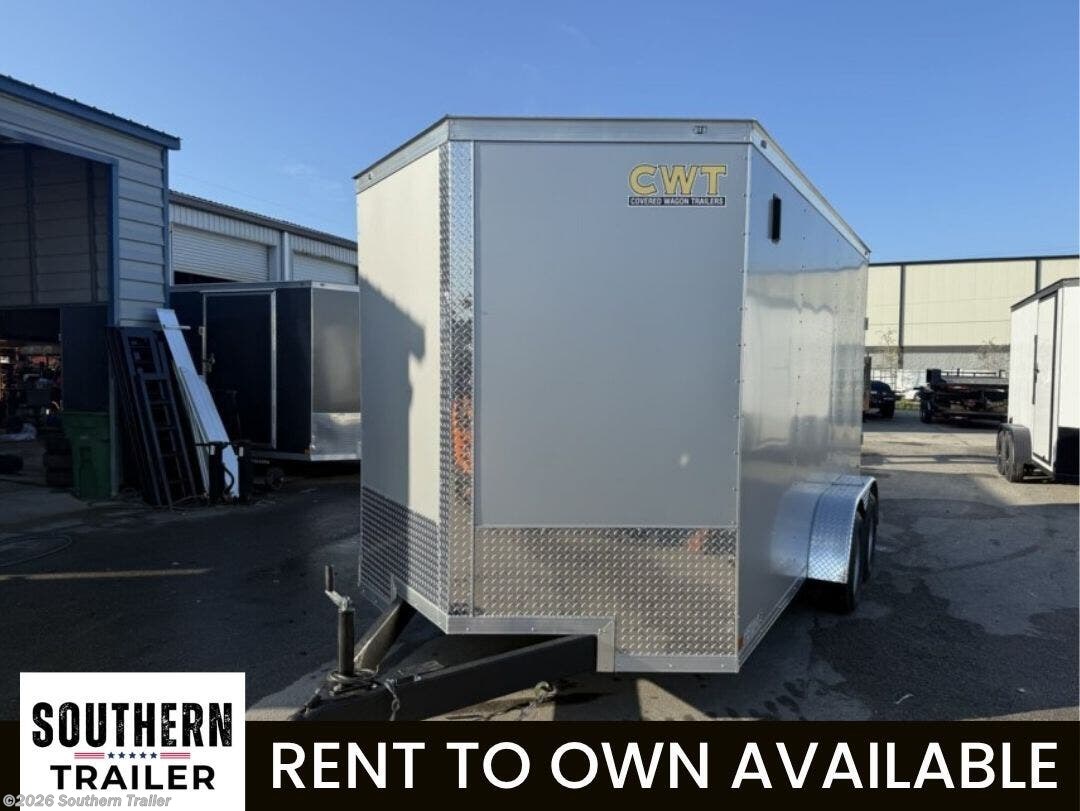 2026 Covered Wagon Goldmine 7X14 Extra Tall Enclosed Cargo Trailer 7K GVWR