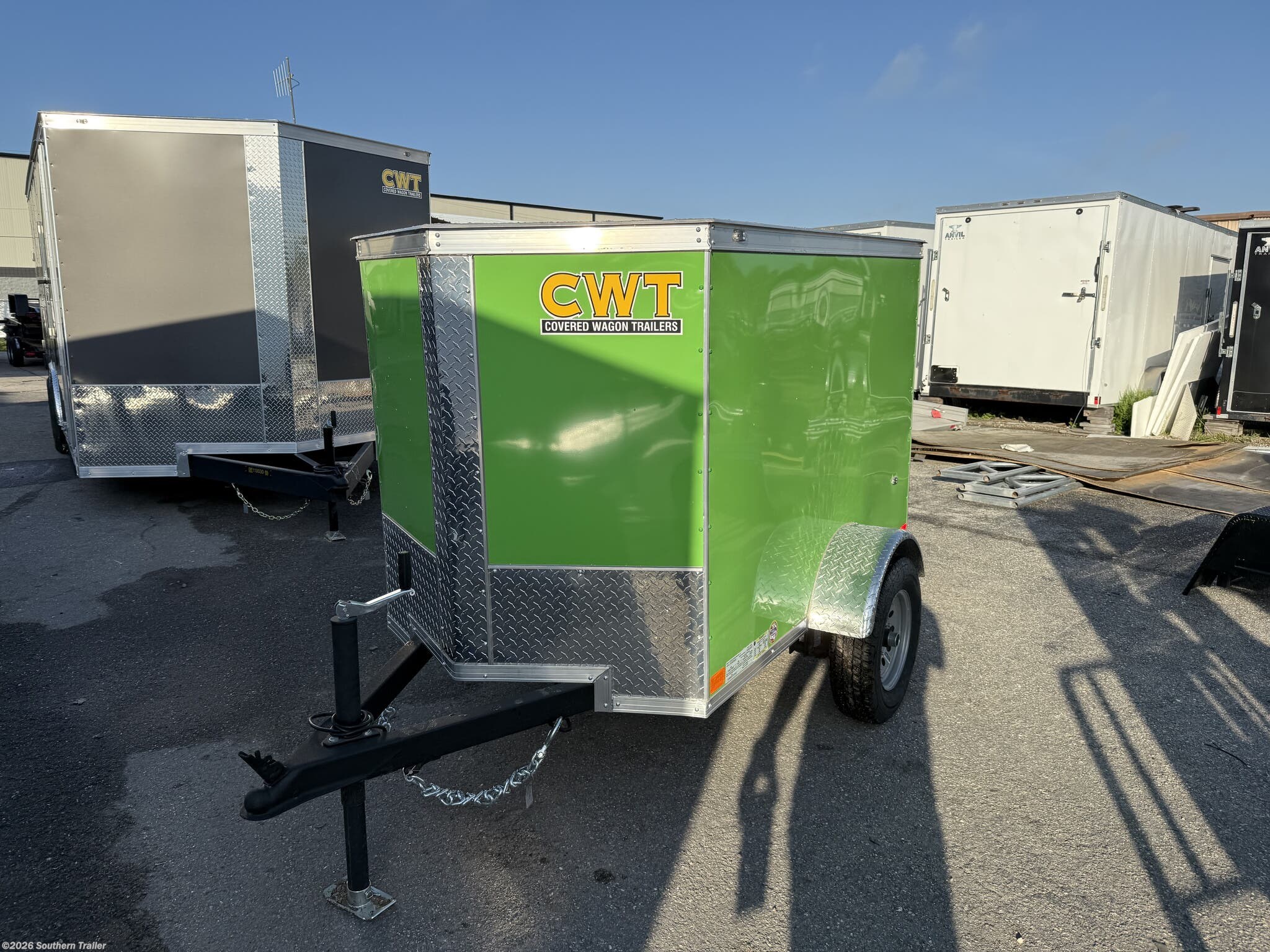 2026 Covered Wagon Goldmine 4X6 Enclosed Cargo Trailer 2K GVWR - New Cargo Trailer for sale by Southern Trailer in Englewood, Florida