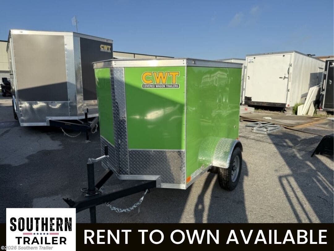 2026 Covered Wagon Goldmine 4X6 Enclosed Cargo Trailer 2K GVWR