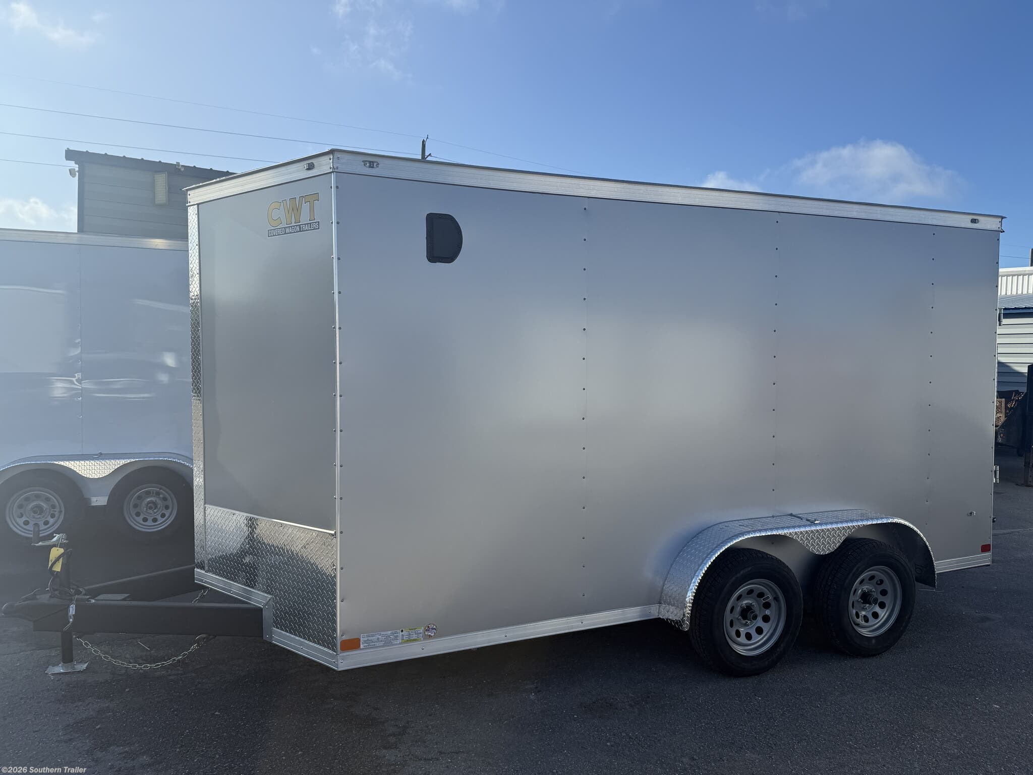 New 2026 Covered Wagon Goldmine 7X14 Extra Tall Enclosed Cargo Trailer 7K GVWR available in Englewood, Florida