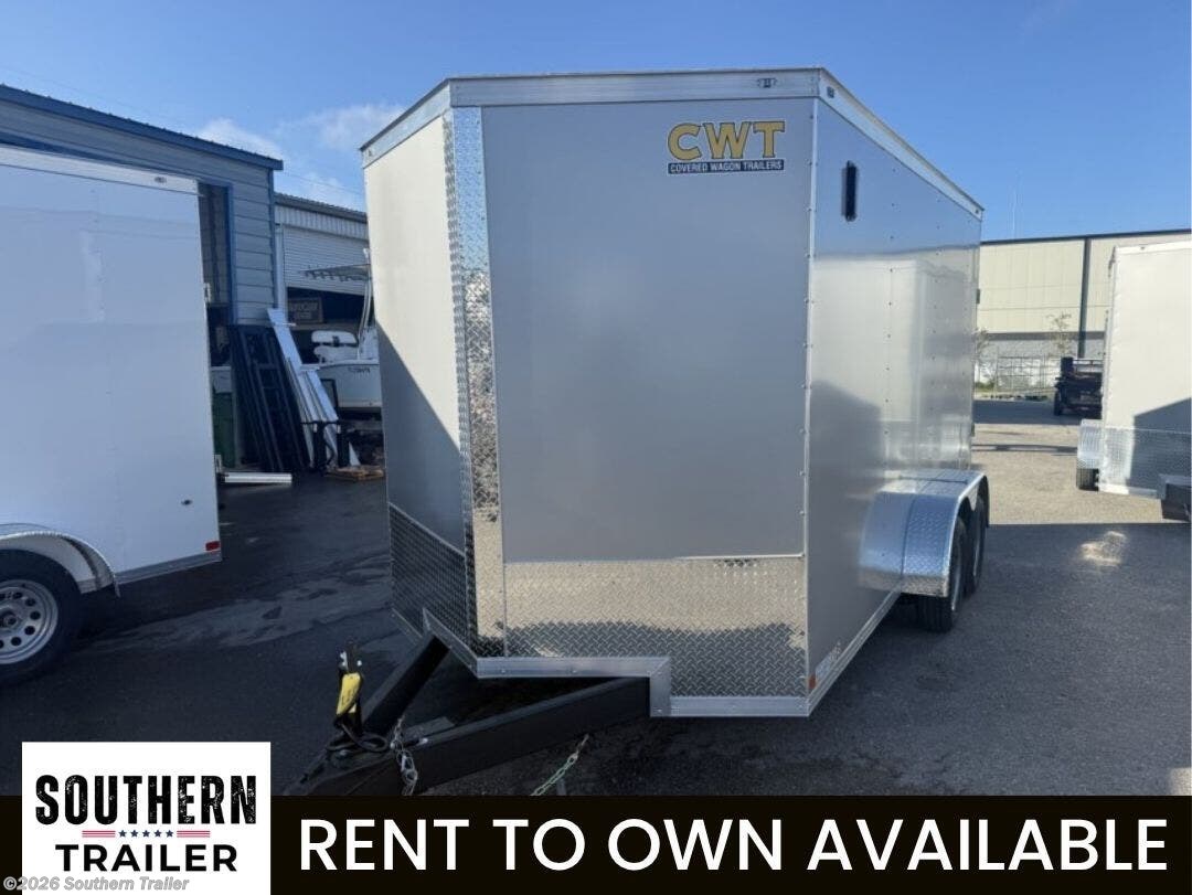 2026 Covered Wagon Goldmine 7X14 Extra Tall Enclosed Cargo Trailer 7K GVWR