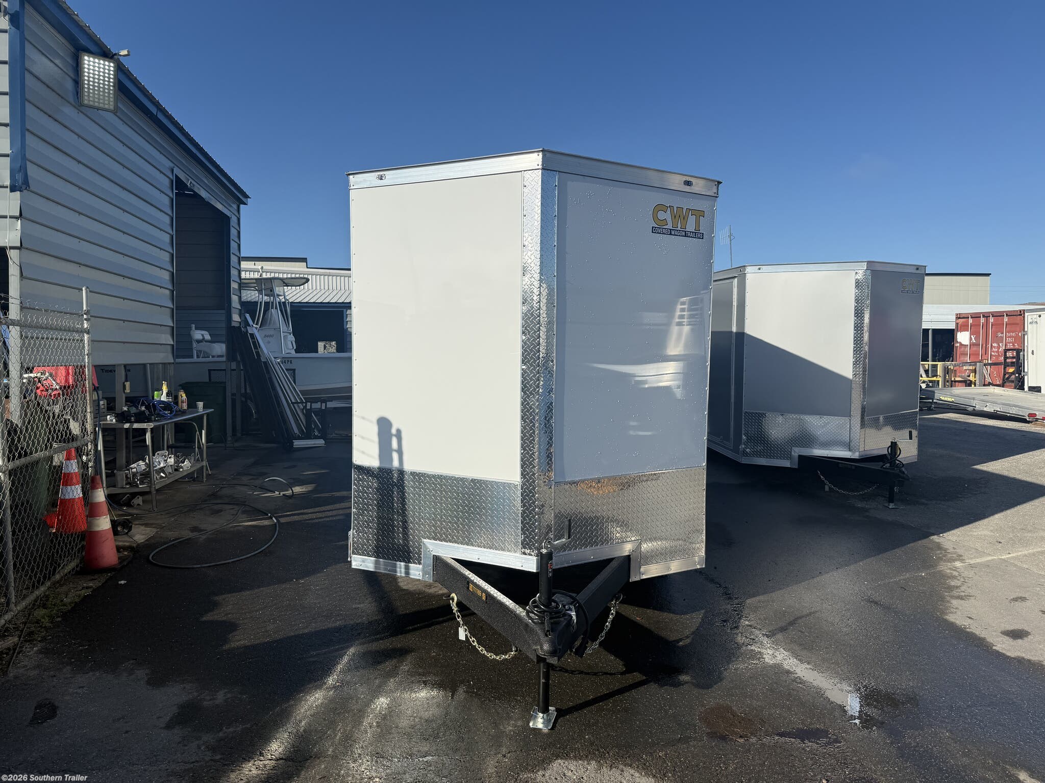 2026 Goldmine 7X14 Extra Tall Enclosed Cargo Trailer 7K GVWR by Covered Wagon from Southern Trailer in Englewood, Florida