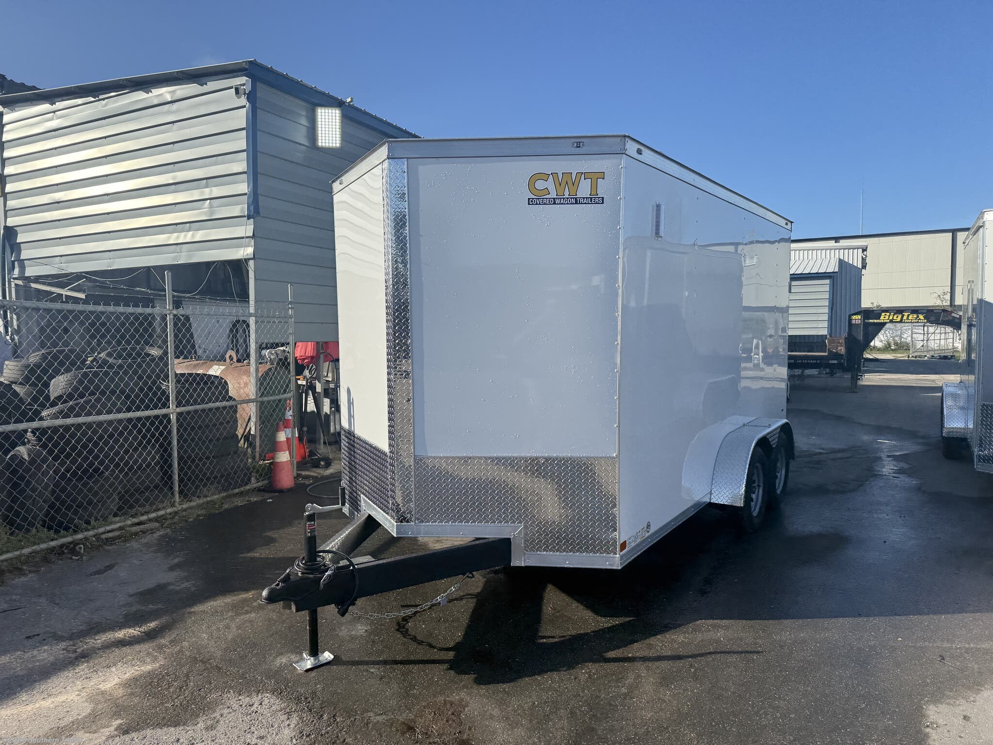 2026 Covered Wagon Goldmine 7X14 Extra Tall Enclosed Cargo Trailer 7K GVWR - New Cargo Trailer for sale by Southern Trailer in Englewood, Florida