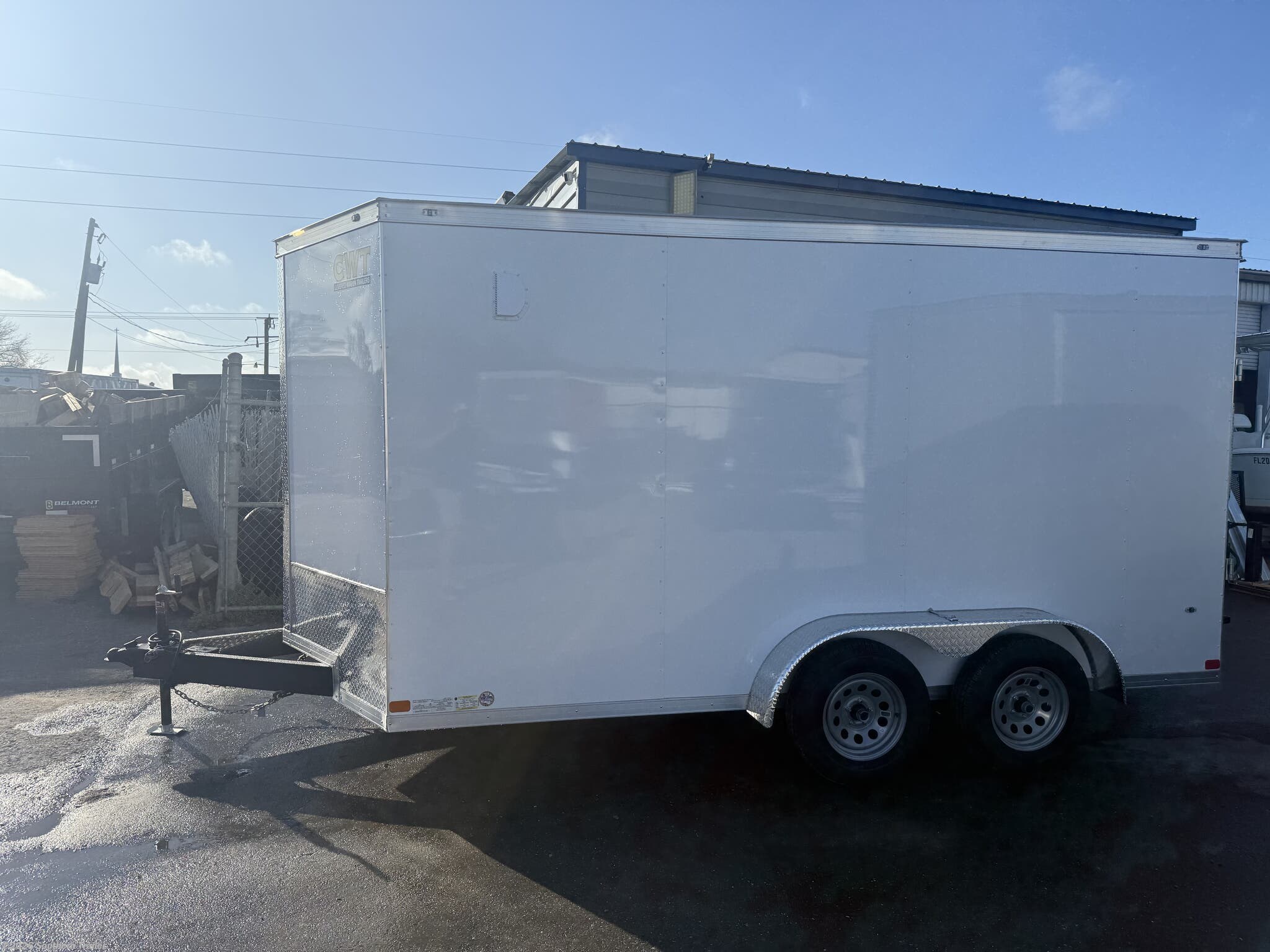 New 2026 Covered Wagon Goldmine 7X14 Extra Tall Enclosed Cargo Trailer 7K GVWR available in Englewood, Florida