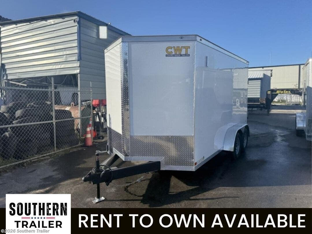 2026 Covered Wagon Goldmine 7X14 Extra Tall Enclosed Cargo Trailer 7K GVWR