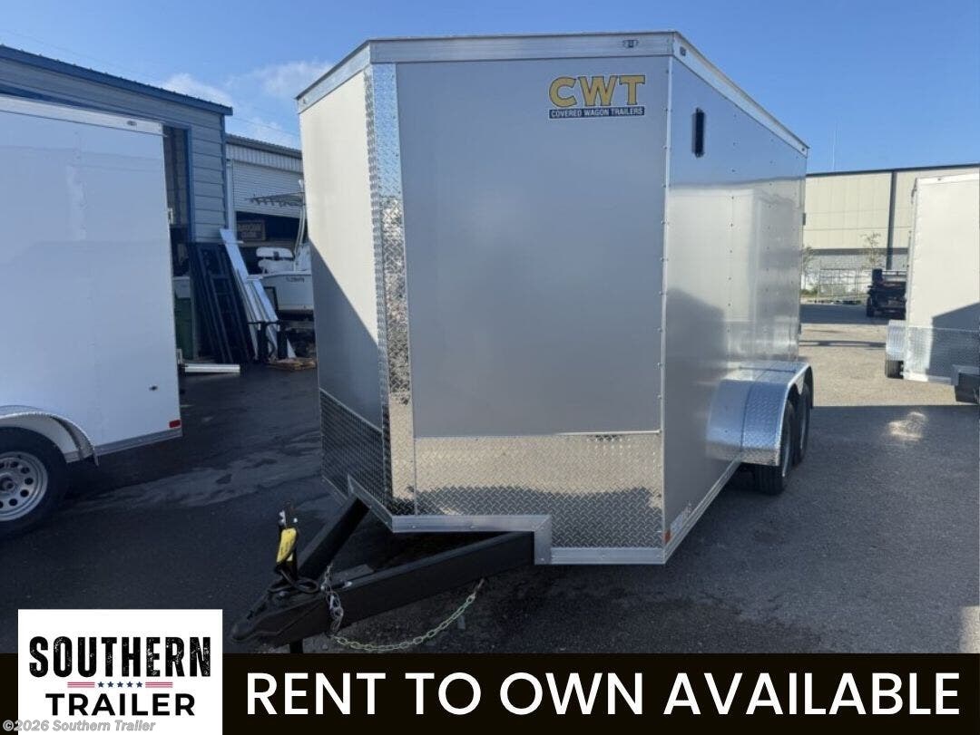 2026 Covered Wagon Goldmine 7X14 Extra Tall Enclosed Cargo Trailer 7K GVWR