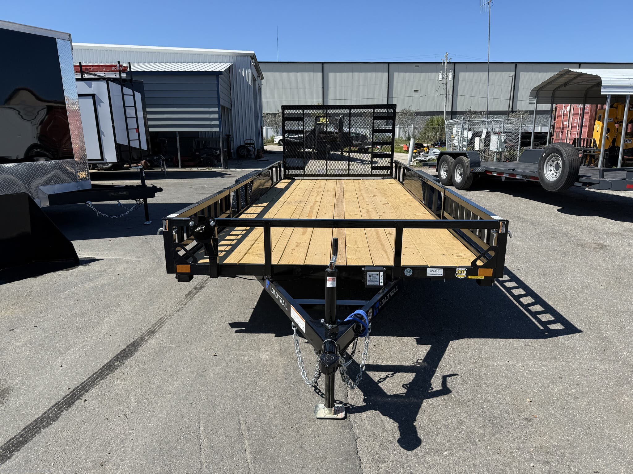 New 2026 Load Trail UE 83X18 Utility Trailer w/Side Rail Ramps 7K GVWR available in Englewood, Florida