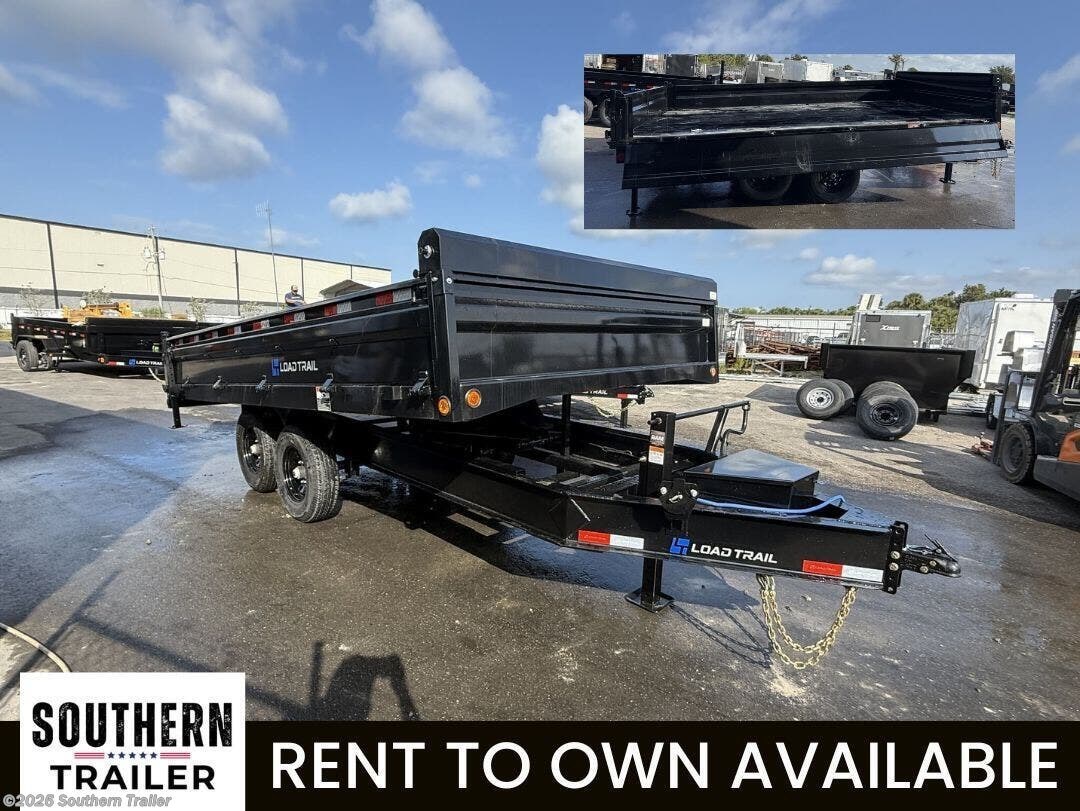 2026 Load Trail DZ 96X16X18" Deckover Dump w/Fold Down Sides 14K GVWR