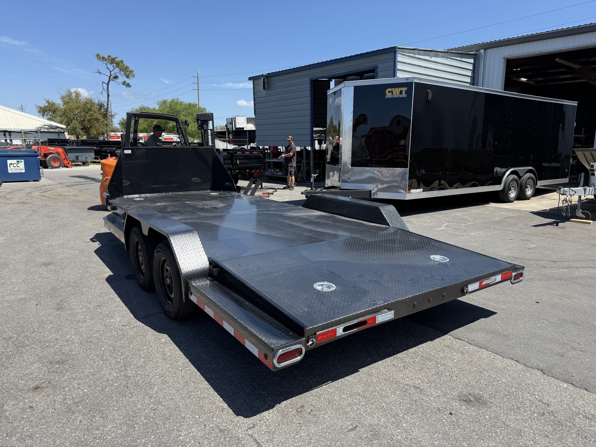 New 2026 Load Trail CZ 83X18 Sport Car Hauler w/Steel Deck 7K GVWR available in Englewood, Florida