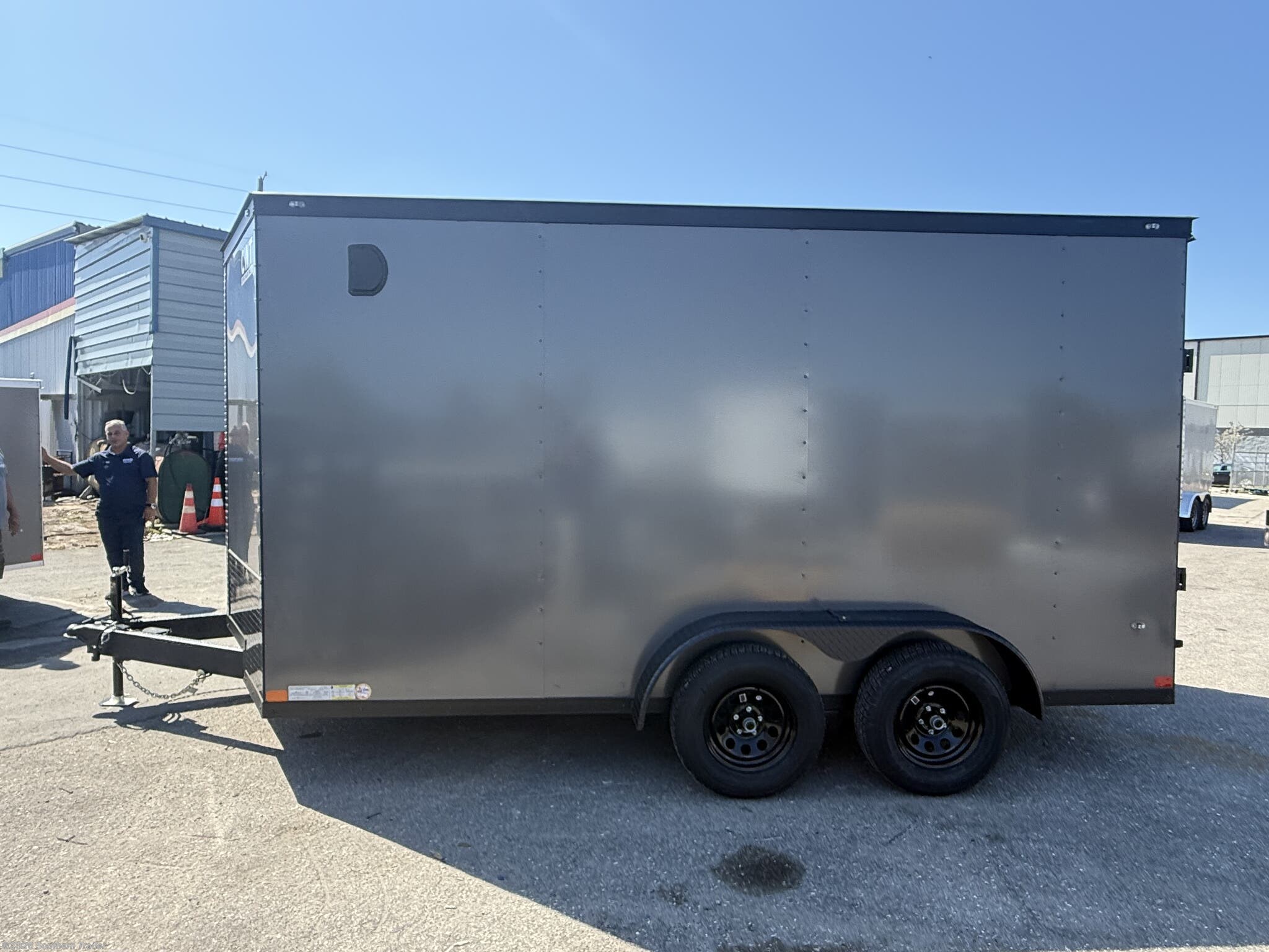 New 2026 Covered Wagon Goldmine 7X14 Extra Tall Enclosed Cargo Trailer 7K GVWR available in Englewood, Florida