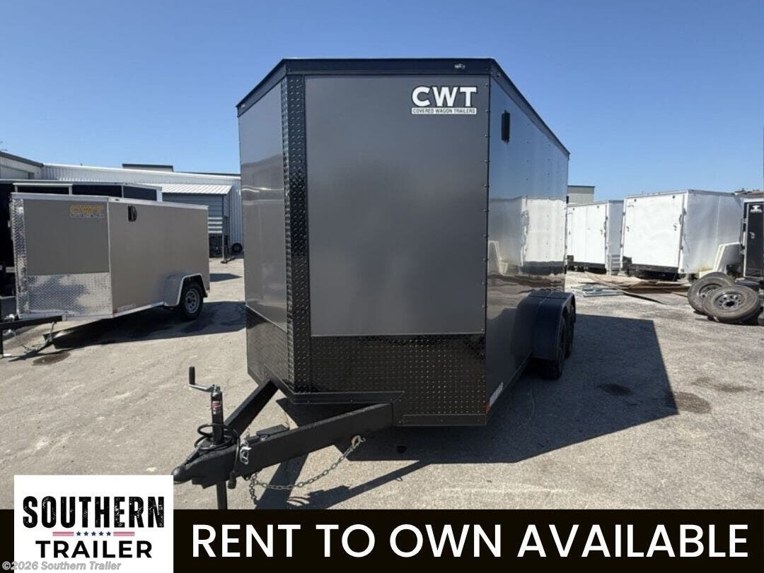 2026 Covered Wagon Goldmine 7X14 Extra Tall Enclosed Cargo Trailer 7K GVWR