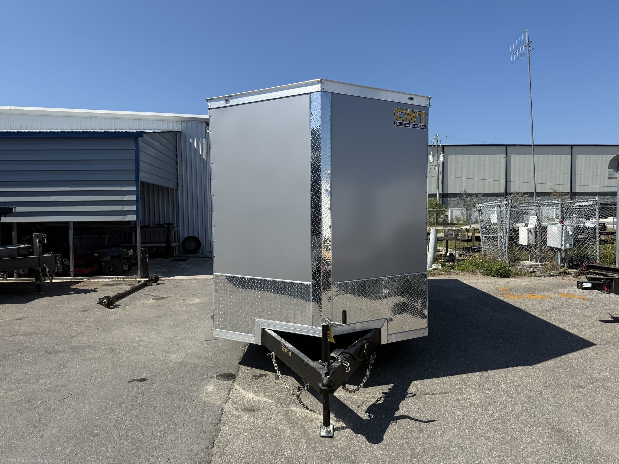 2026 7X16 Extra Tall Enclosed Cargo Trailer 7K GVWR by Covered Wagon from Southern Trailer in Englewood, Florida