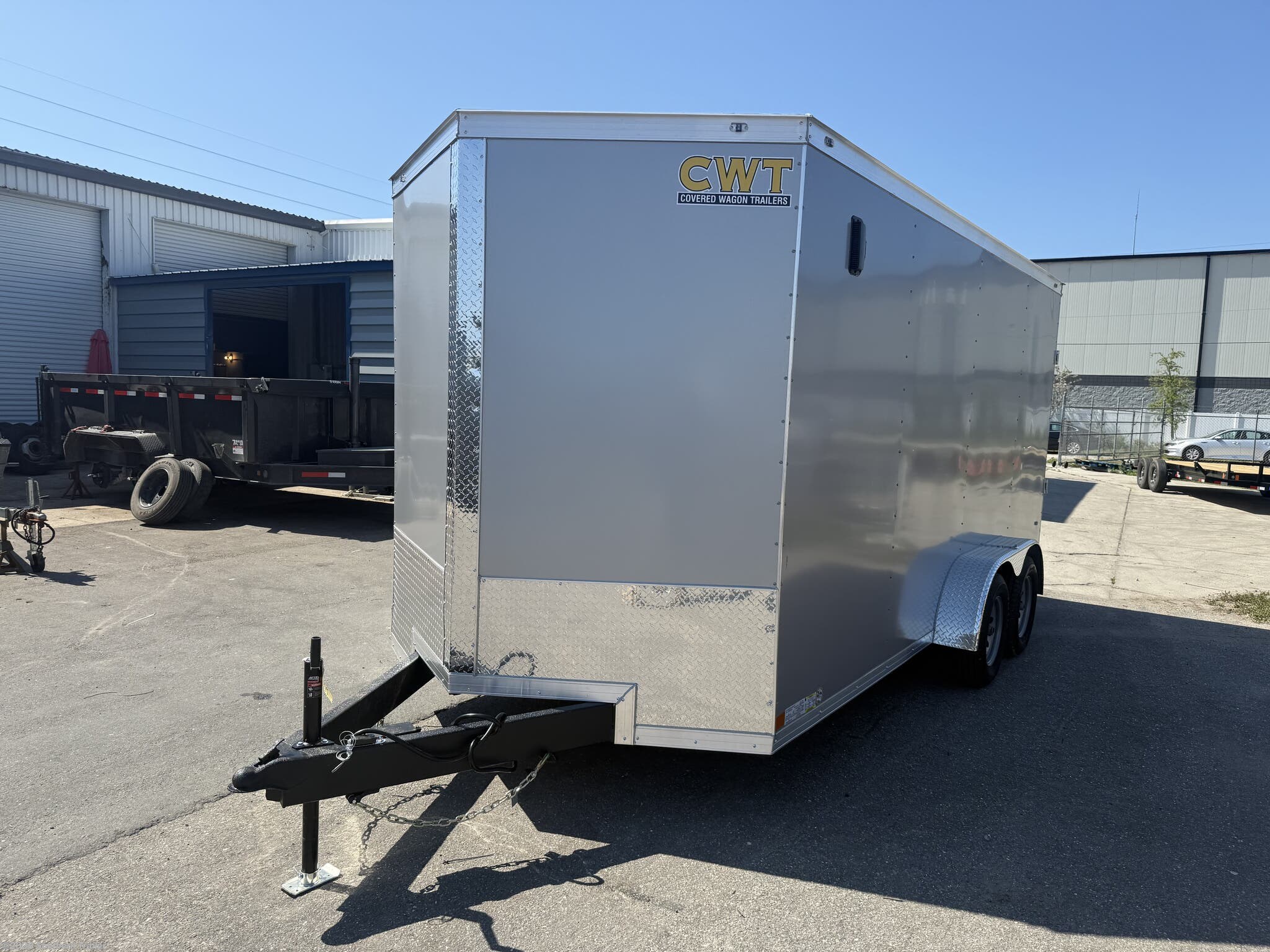 2026 Covered Wagon 7X16 Extra Tall Enclosed Cargo Trailer 7K GVWR - New Cargo Trailer for sale by Southern Trailer in Englewood, Florida