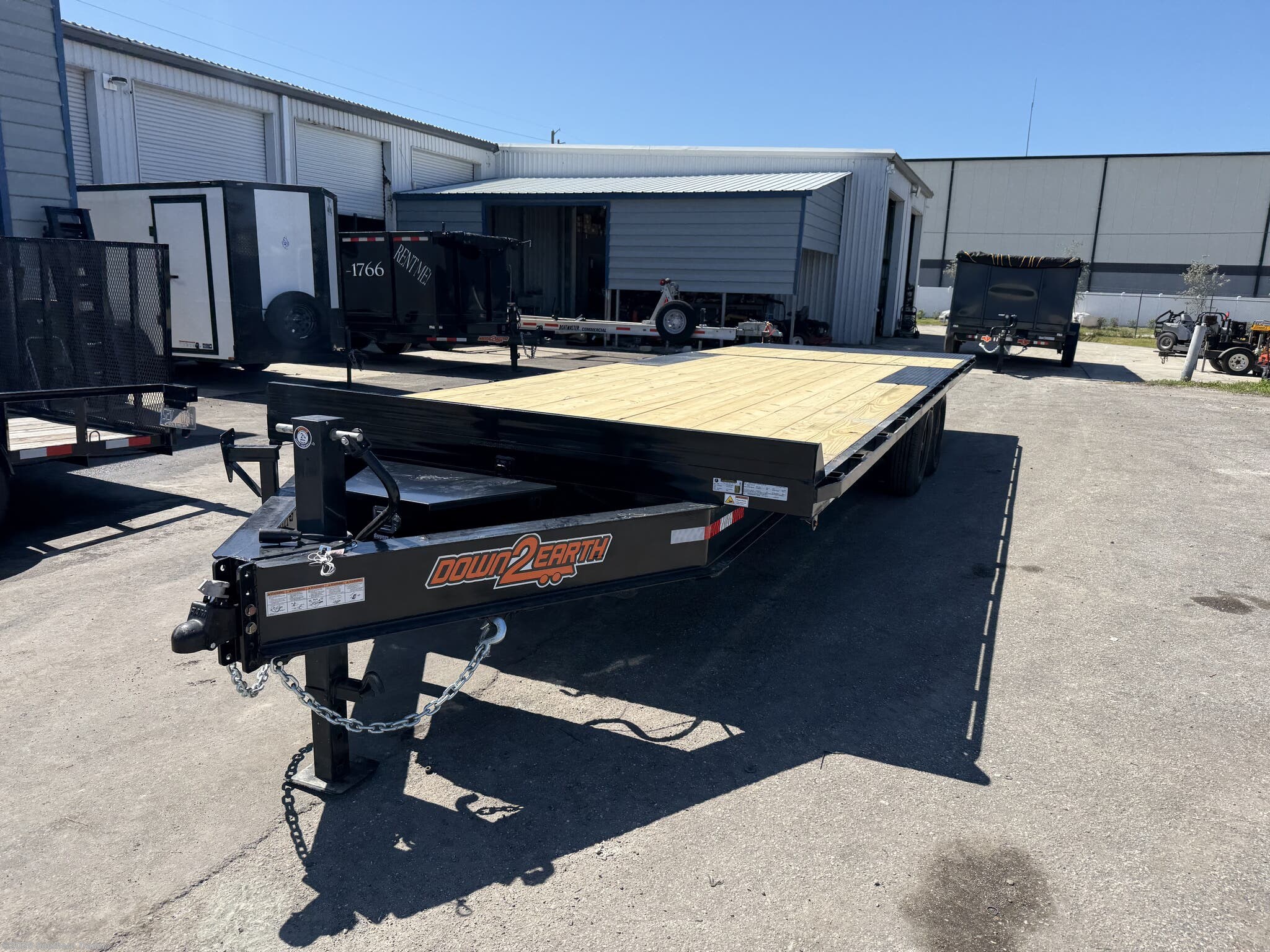 2026 102X24 Deckover Tilt Trailer 14K GVWR by Down 2 Earth from Southern Trailer in Englewood, Florida