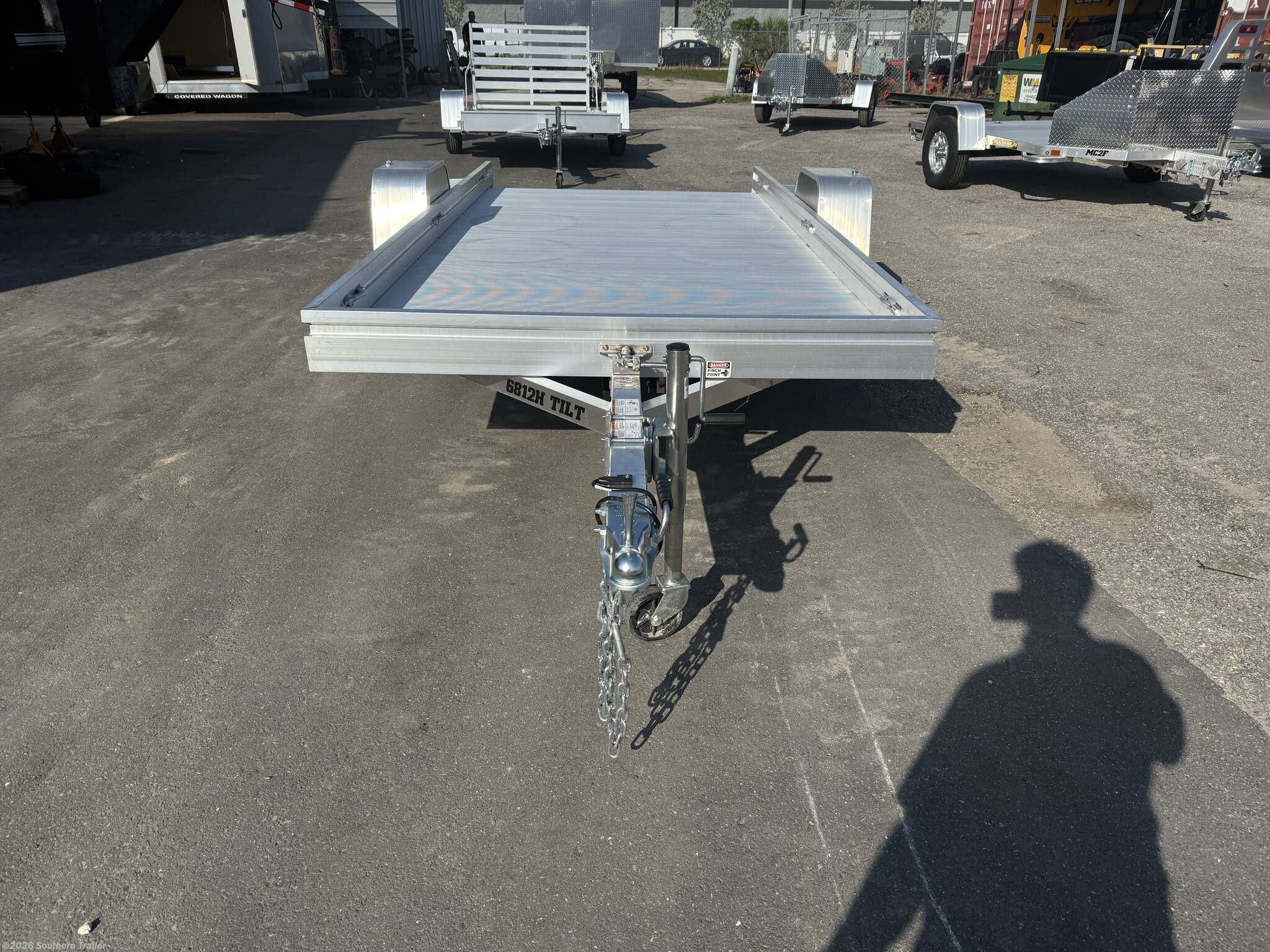 2027 6812H-TILT 12' Aluminum Tilt Trailer Utility by Aluma from Southern Trailer in Englewood, Florida