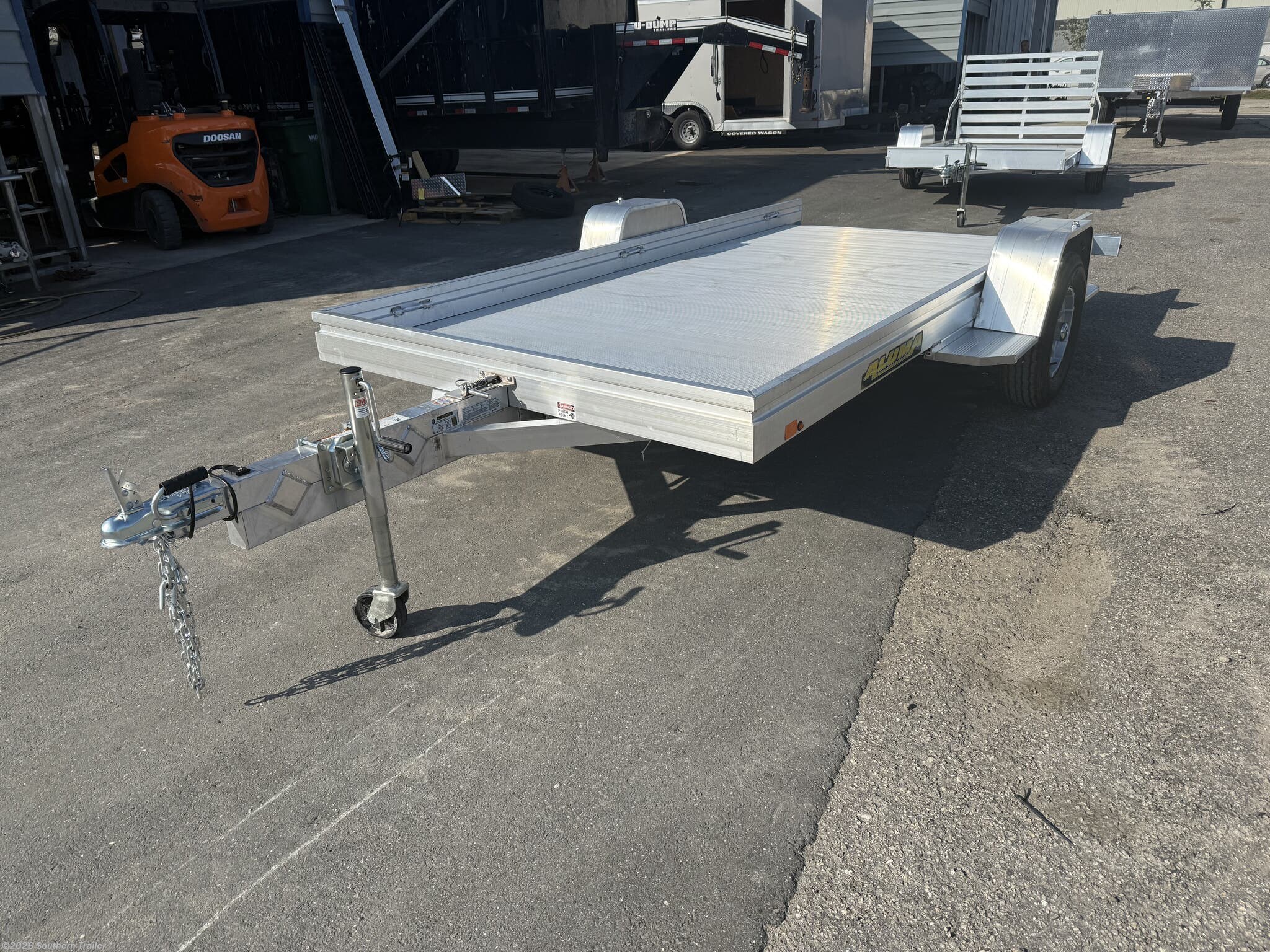 New 2027 Aluma 6812H-TILT 12' Aluminum Tilt Trailer Utility available in Englewood, Florida