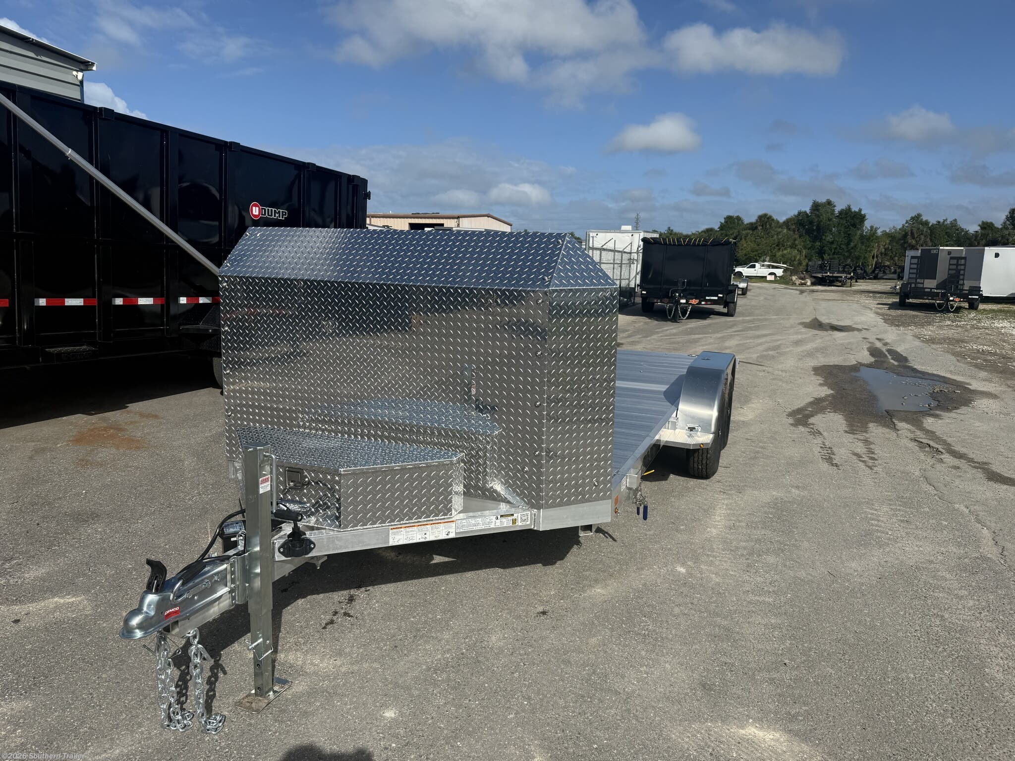 2027 8216ANV-TILT-TA 16' Anniversary Edition Tilt Trailer 7K GVWR by Aluma from Southern Trailer in Englewood, Florida
