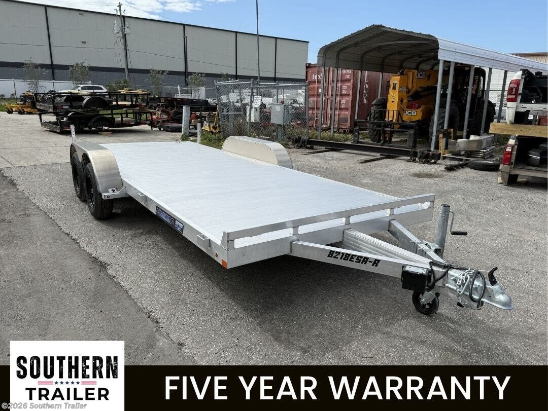 2027 Aluma 8218ESA-TA 18' Aluminum Utility Trailer 7K GVWR