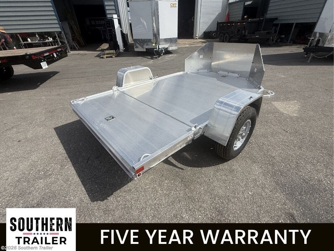 2027 Aluma MC2F-S-R Aluminum Folding 2 Place Motorcycle Trailer