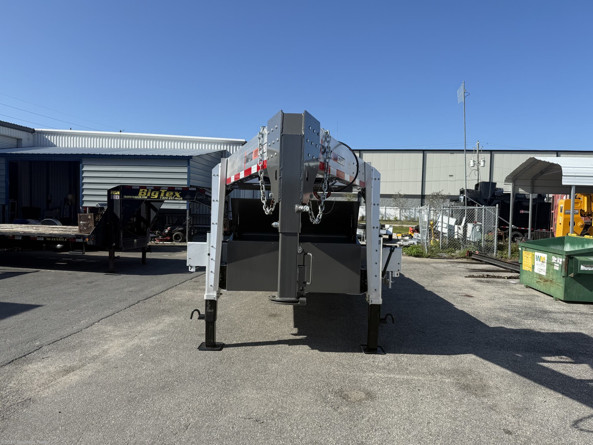 2027 26' Gooseneck Aluminum Deckover Trailer  16K GVWR by Timpte from Southern Trailer in Englewood, Florida
