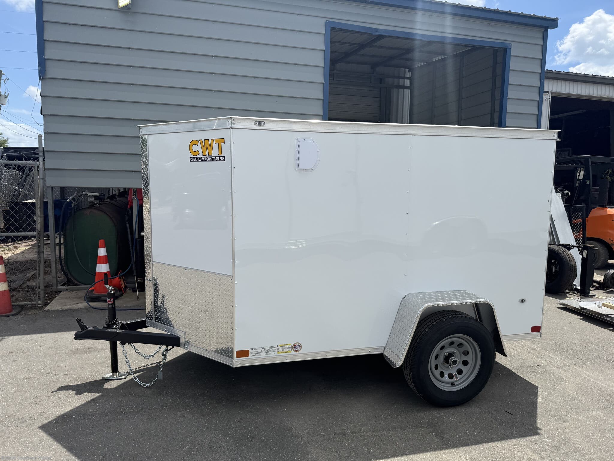New 2026 Covered Wagon Goldmine 5X8 Enclosed Cargo Trailer 2990 GVWR available in Englewood, Florida