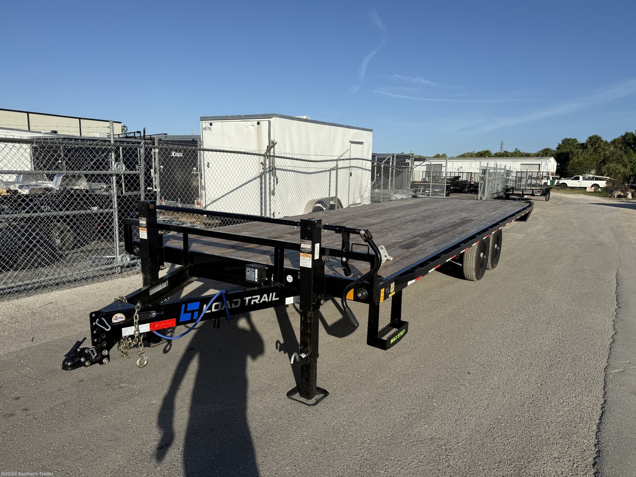 2026 Load Trail DK 102x24 Deckover Equipment Trailer 14K GVWR - Used Deckover/Flat Deck Trailer for sale by Southern Trailer in Englewood, Florida