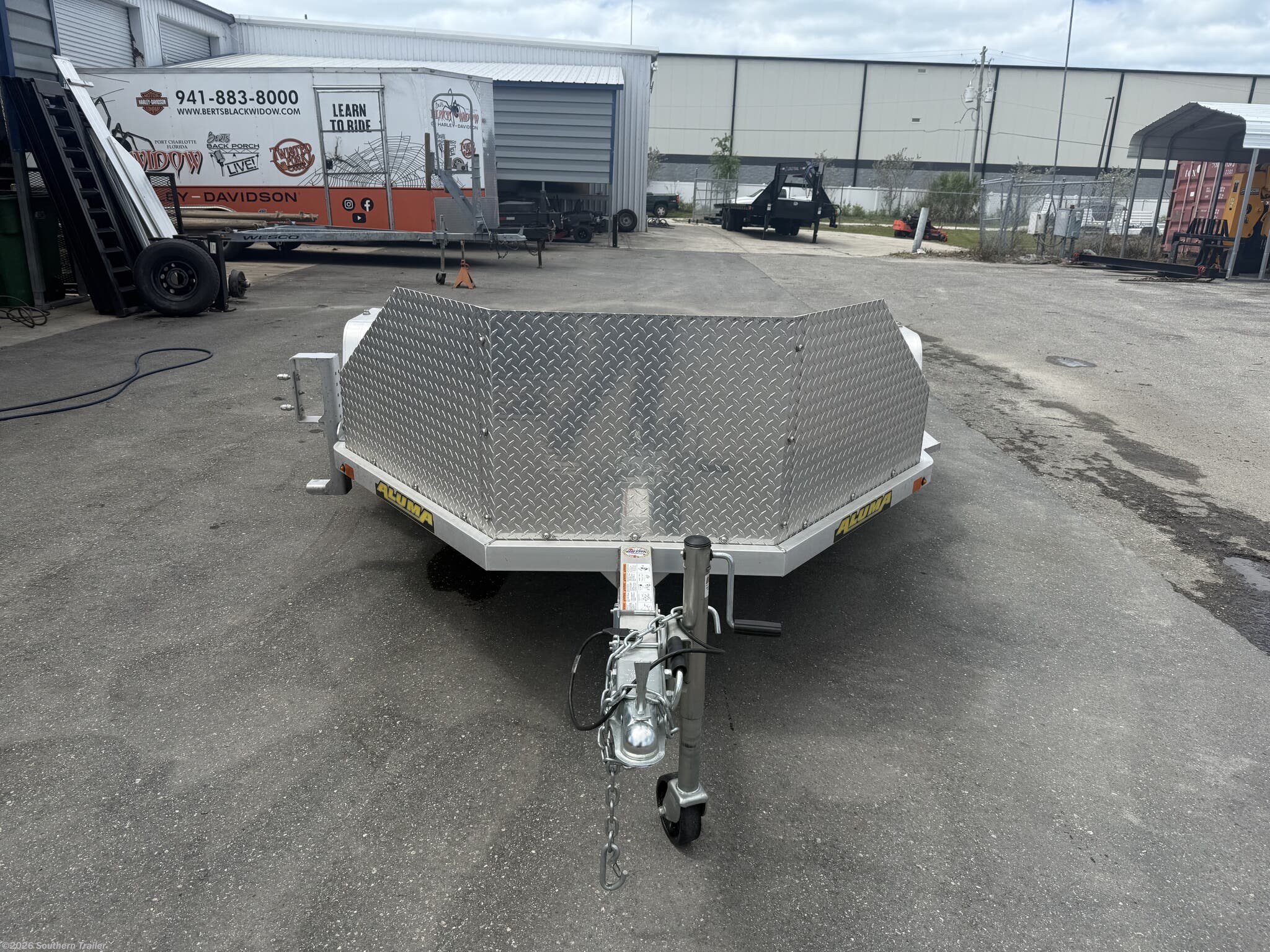 2025 Aluma MC210S-R MC210 Two Motorcycle Trailer