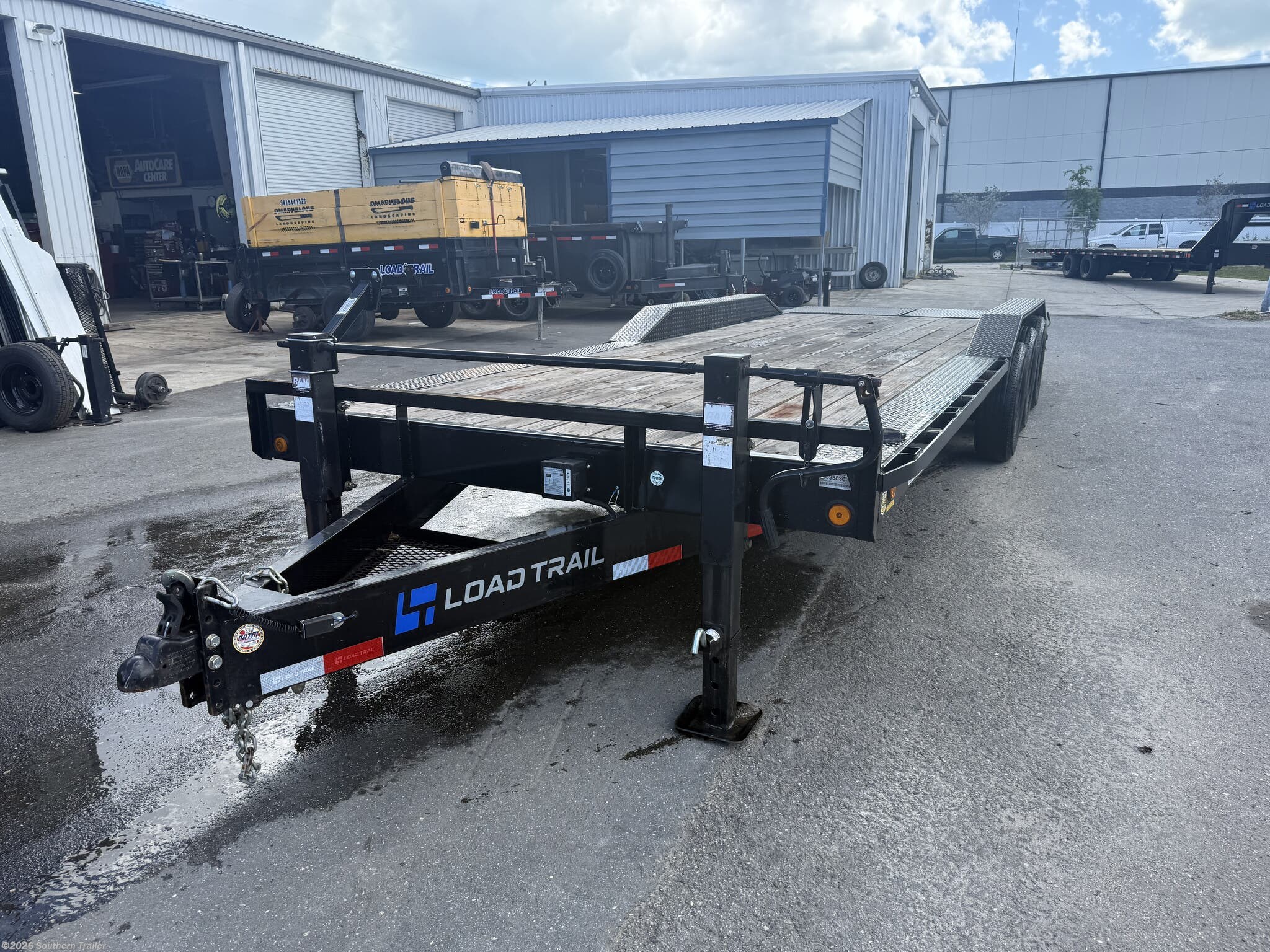 2025 Load Trail CH 102x24 Drive Over Fender Equipment Trailer 21K GVW