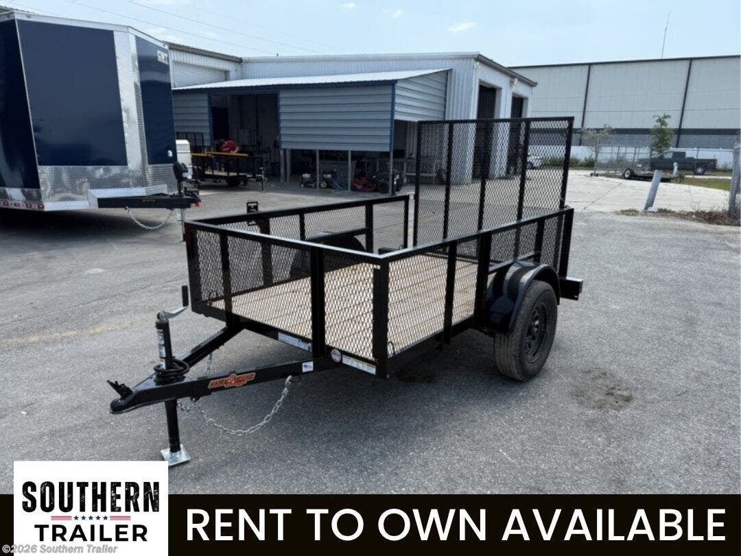 2026 Down 2 Earth 5X8 Tube Top Utility Trailer w/ 24" Sides 2.9K GVW